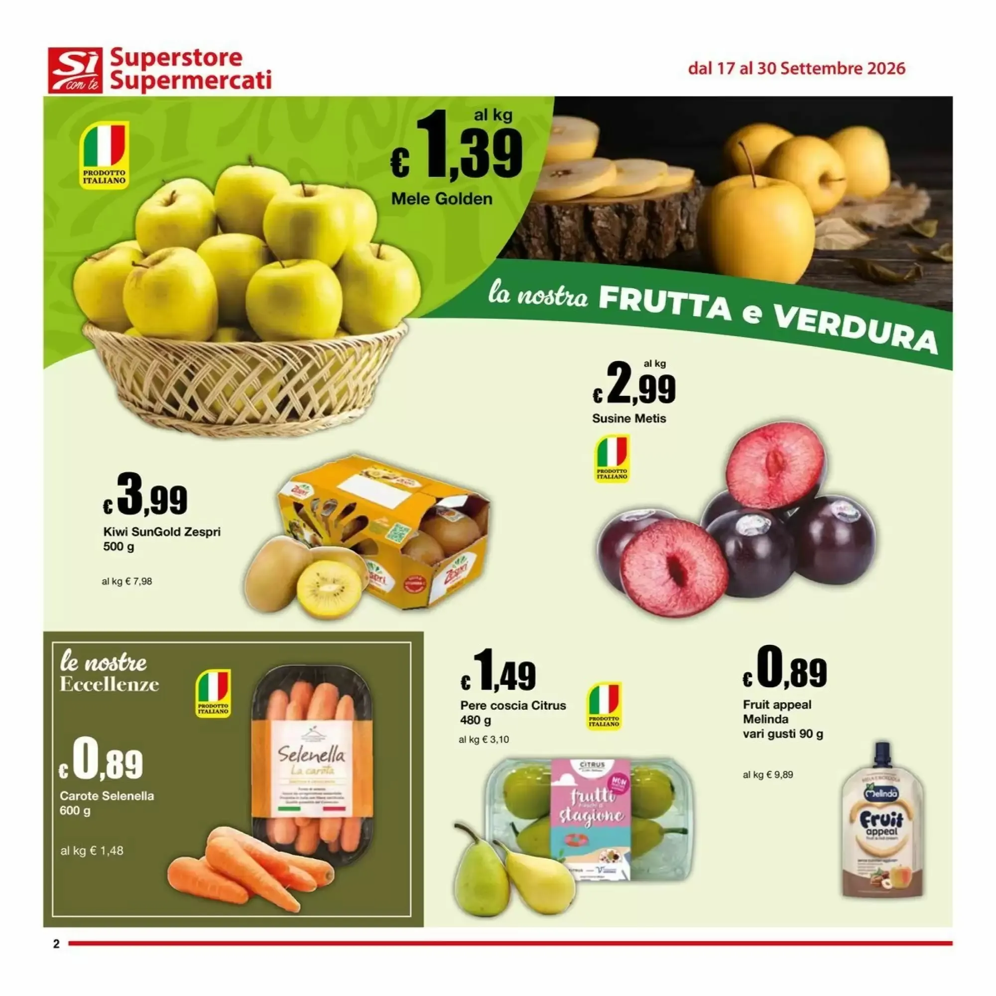 Volantino Si Con Te Supermercati Volantino Si Con Te Supermercati pagina 2