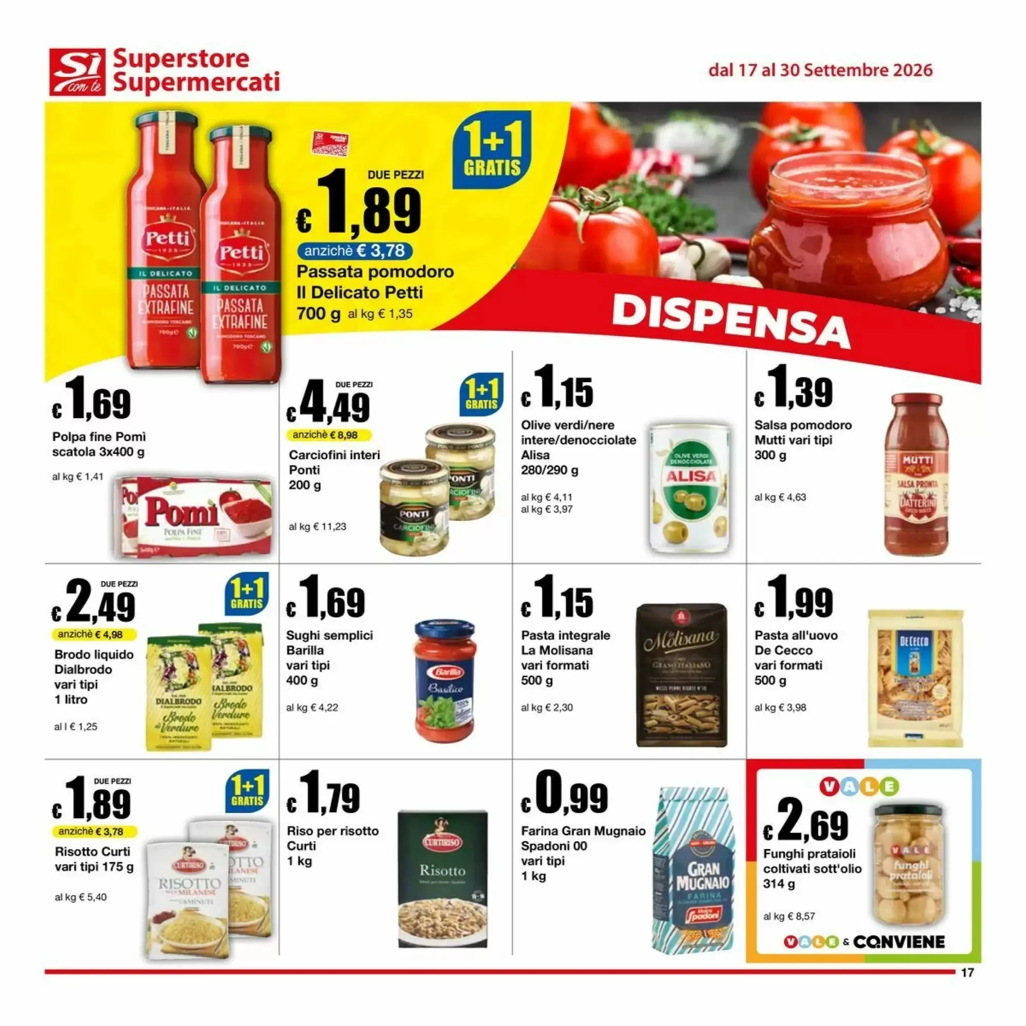 Volantino Si Con Te Supermercati Volantino Si Con Te Supermercati pagina 17