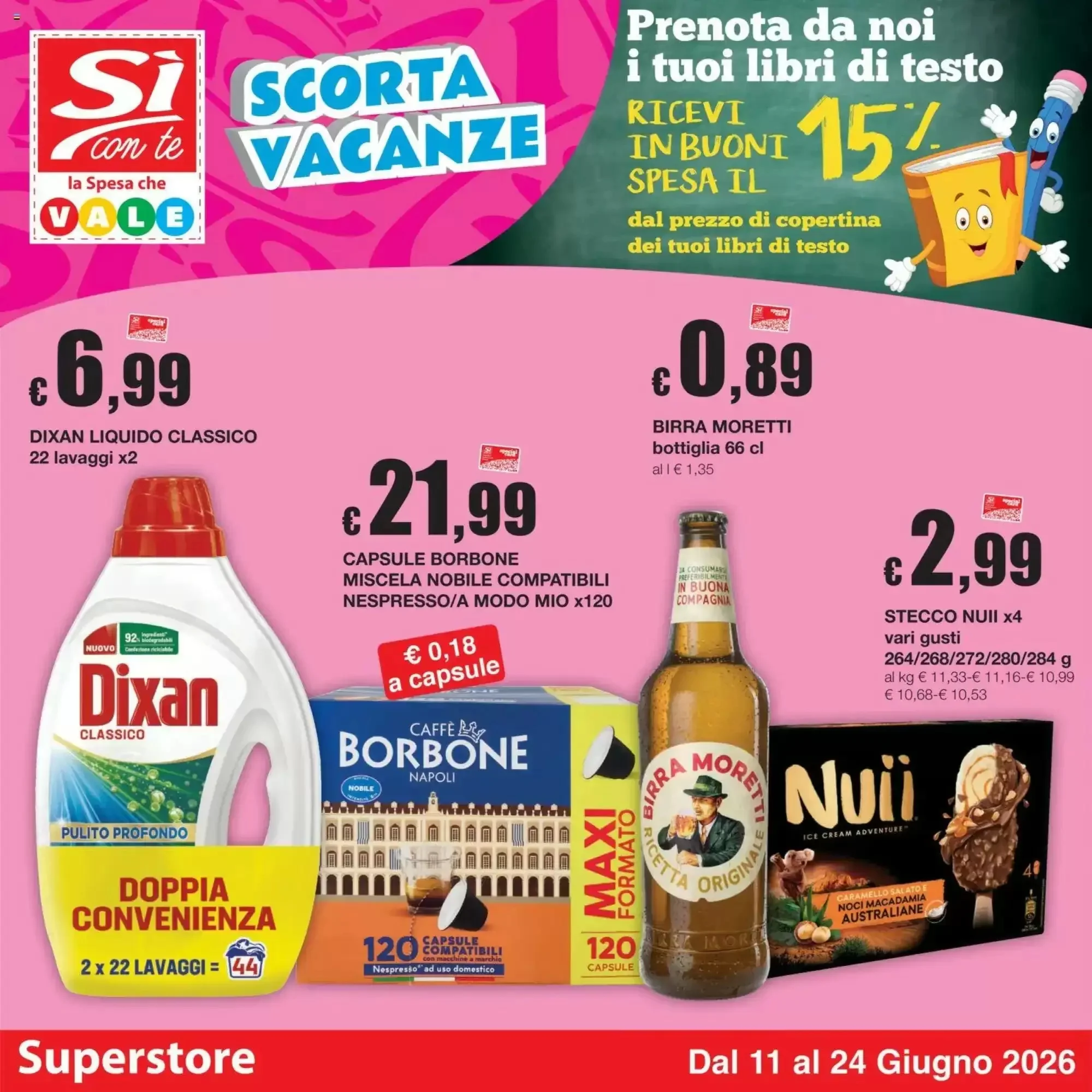 Copertina Si Con Te Superstore - Volantino Si Con Te Superstore