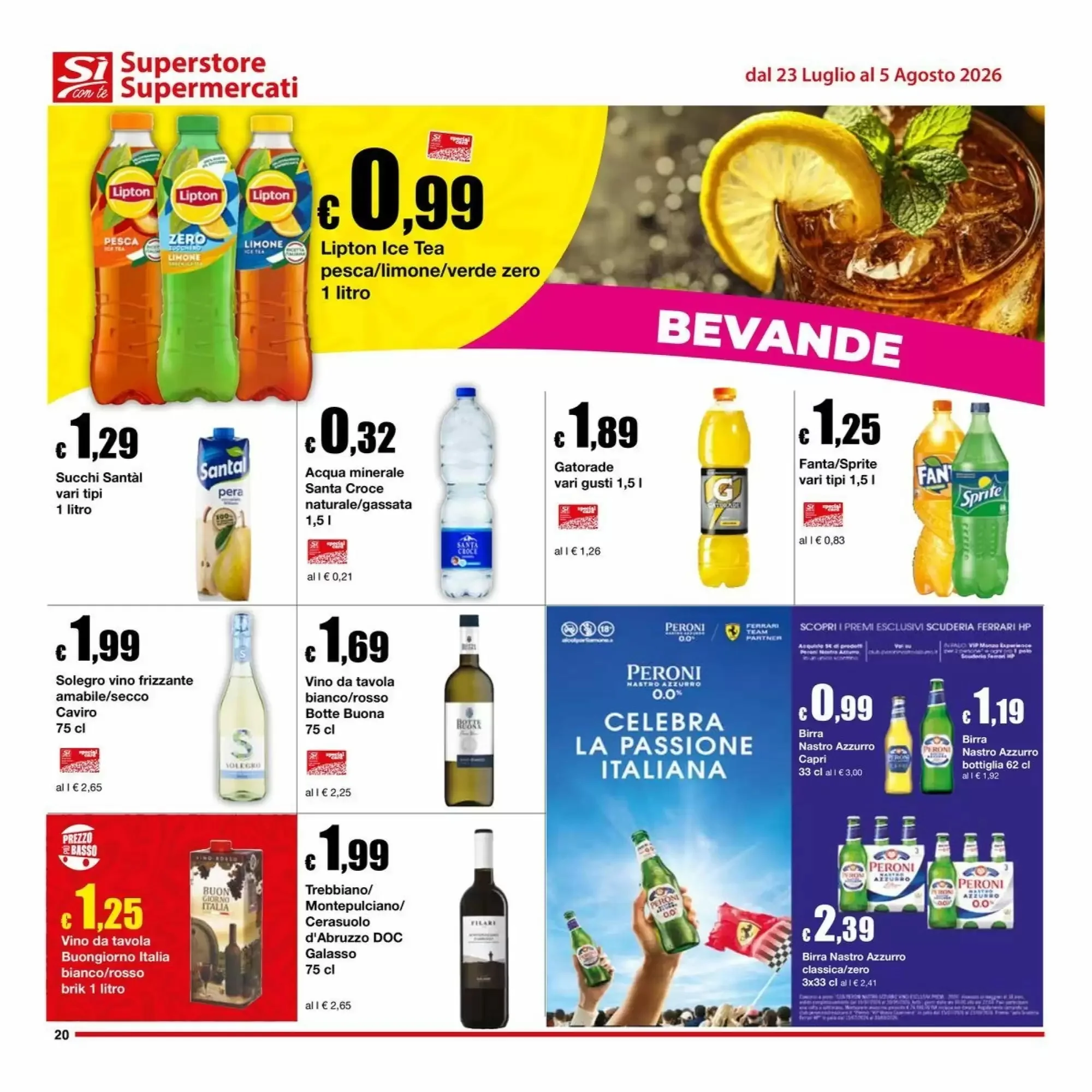 Volantino Si Con Te Superstore Volantino Si Con Te Superstore pagina 20