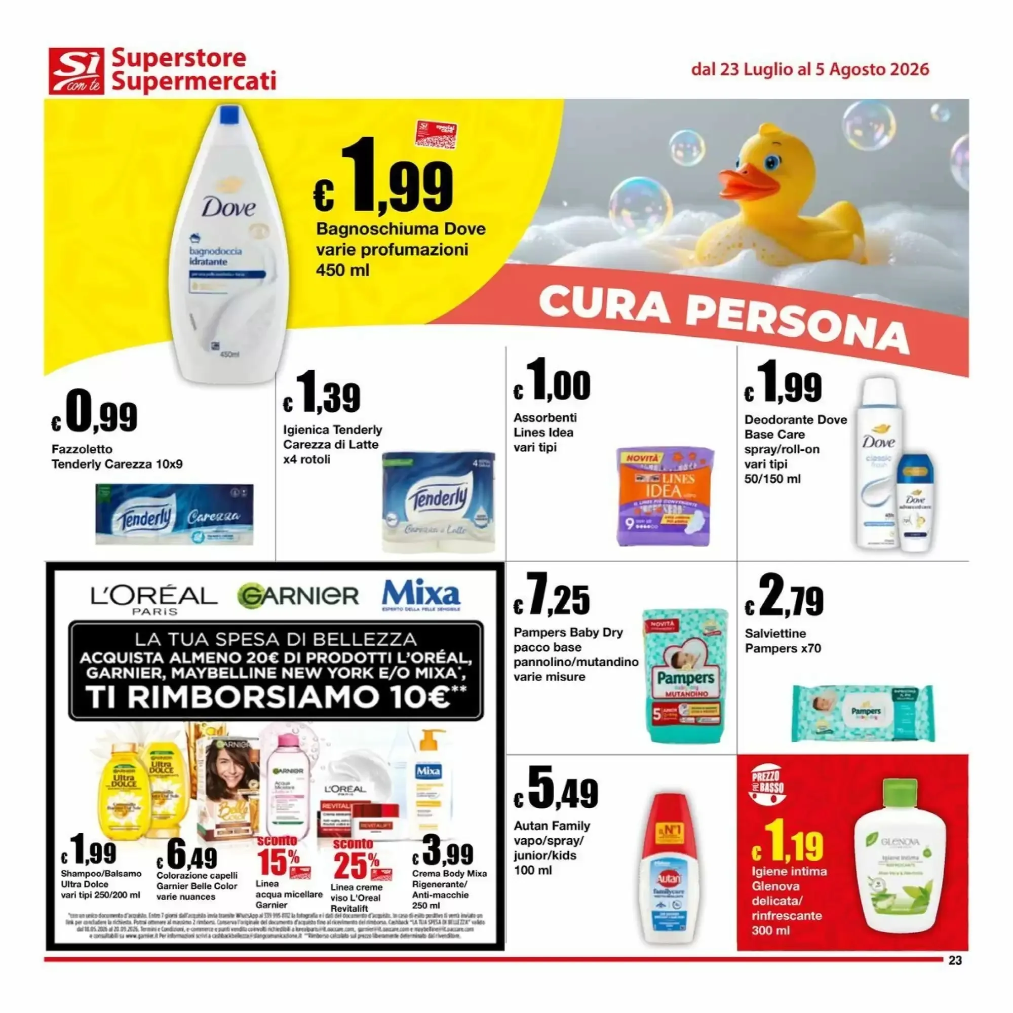 Volantino Si Con Te Superstore Volantino Si Con Te Superstore pagina 23