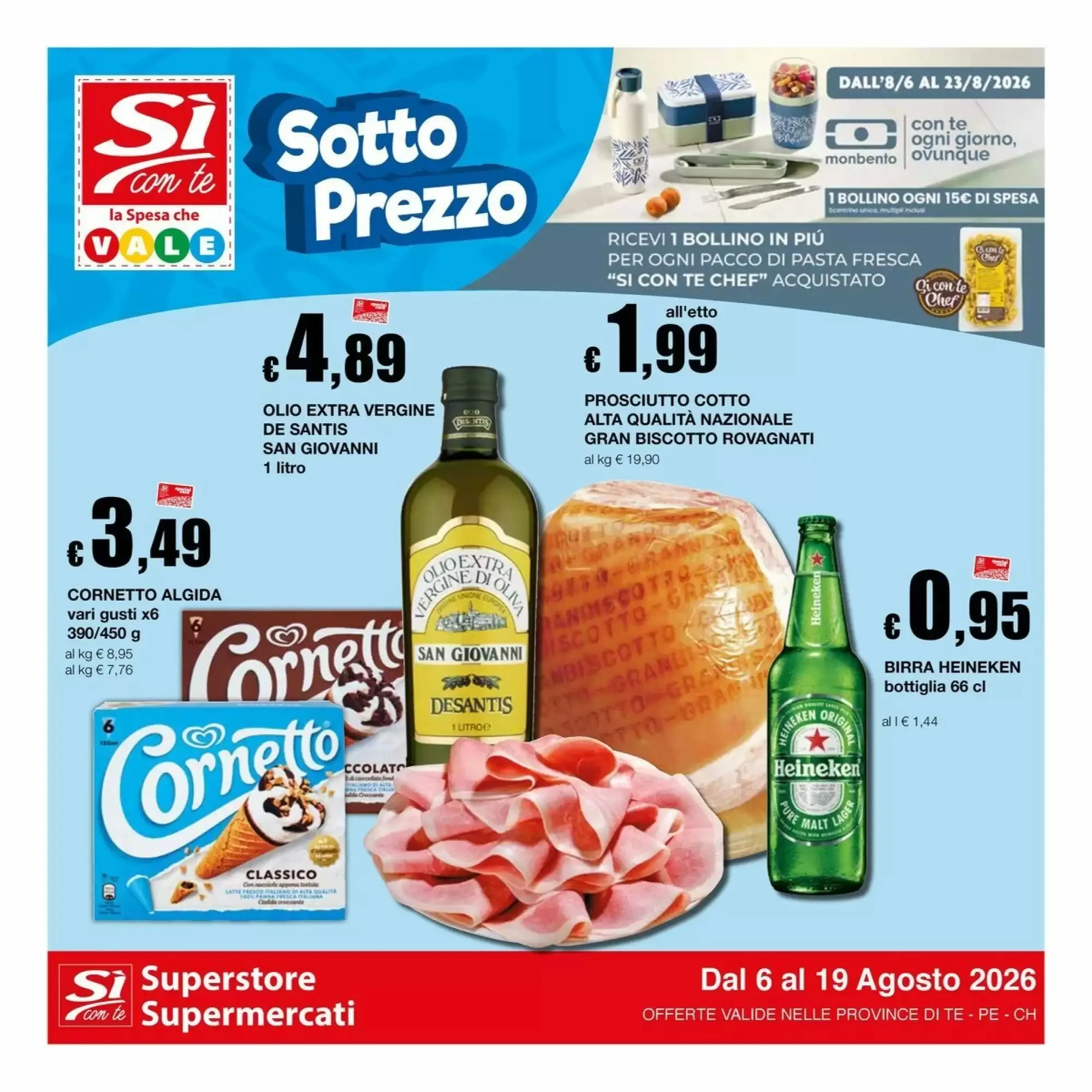 Copertina Si Con Te Superstore - Volantino Si Con Te Superstore