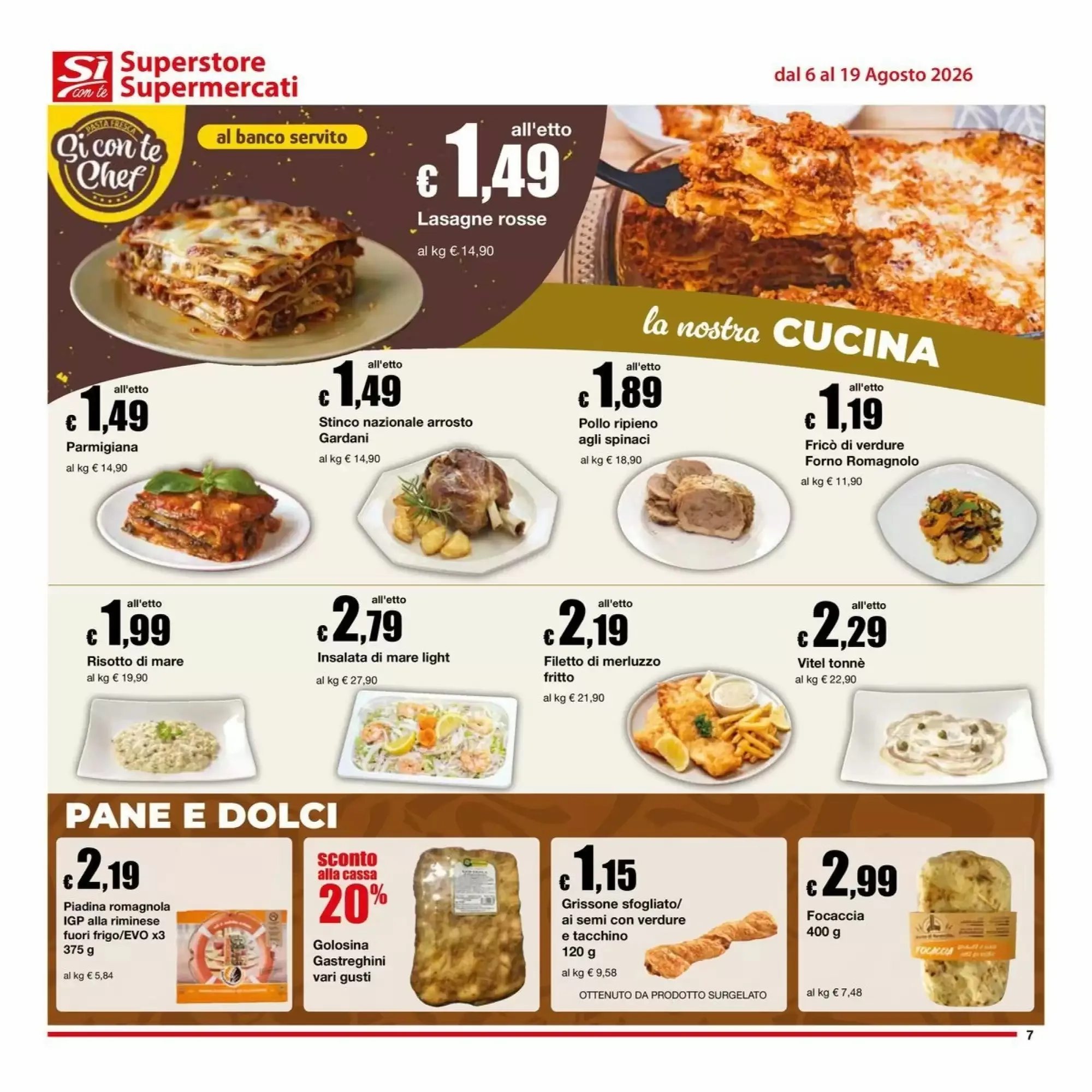 Volantino Si Con Te Superstore Volantino Si Con Te Superstore pagina 7