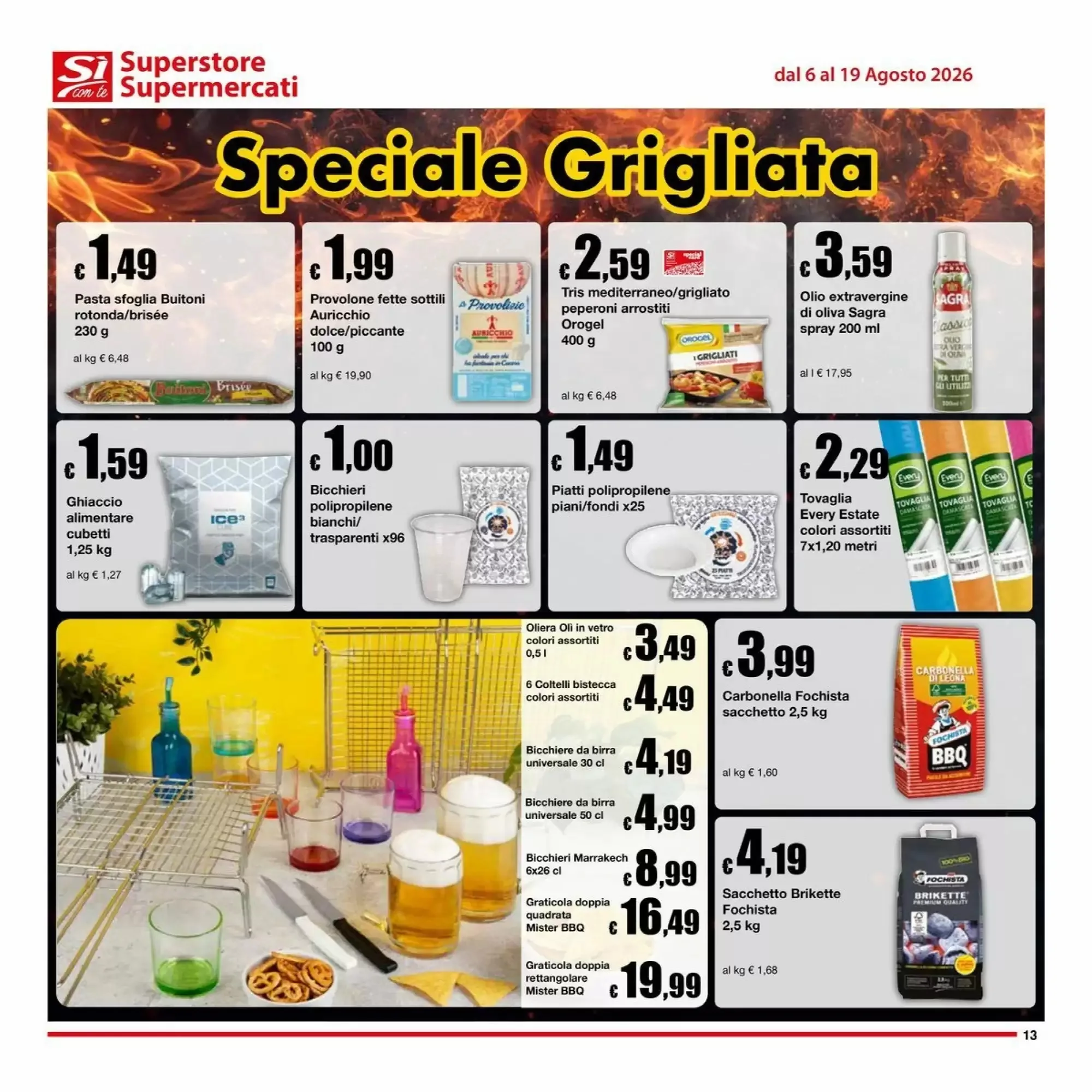 Volantino Si Con Te Superstore Volantino Si Con Te Superstore pagina 13