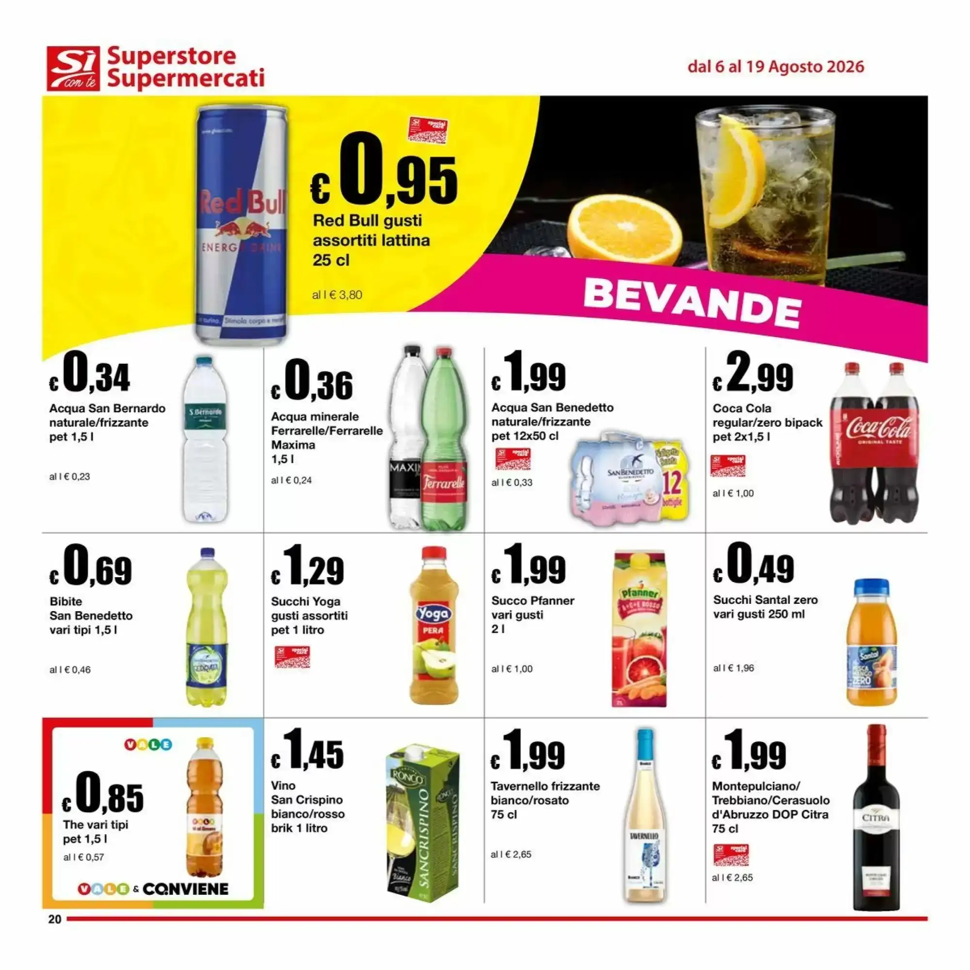 Volantino Si Con Te Superstore Volantino Si Con Te Superstore pagina 20