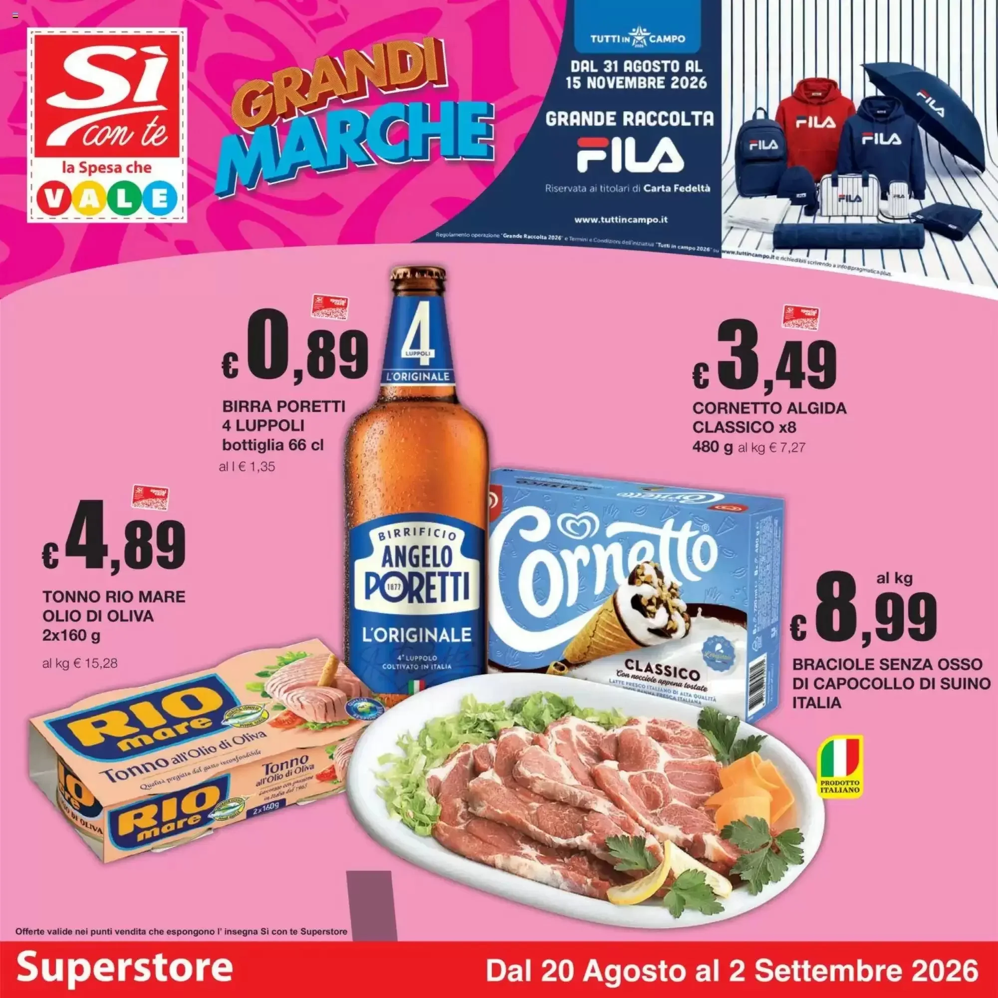 Volantino Si Con Te Superstore Volantino Si Con Te Superstore pagina 1