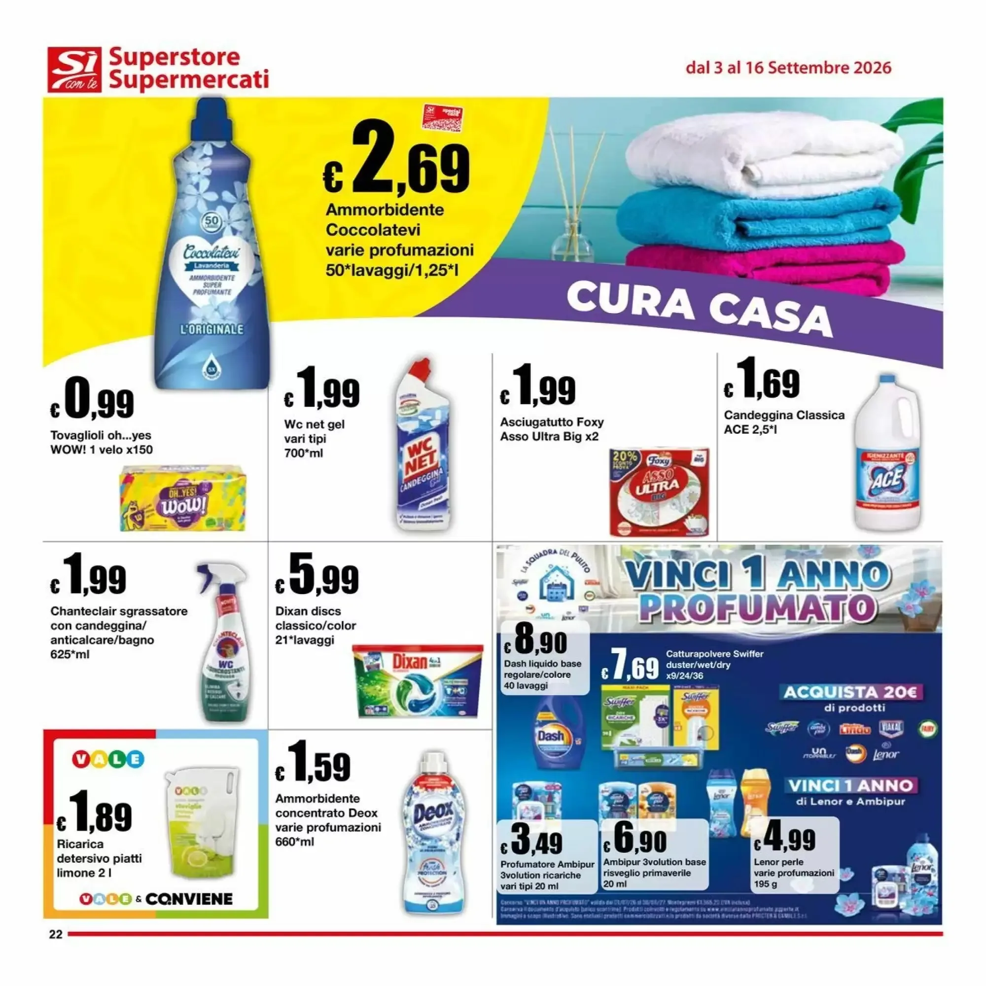 Volantino Si Con Te Superstore Volantino Si Con Te Superstore pagina 22