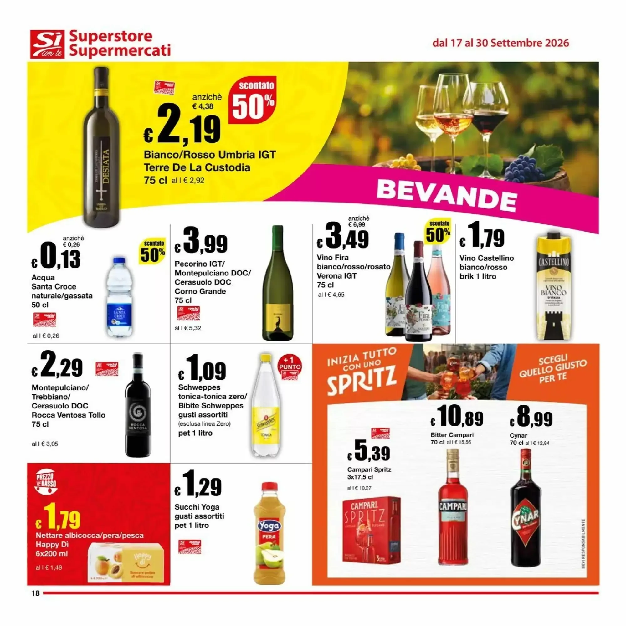 Volantino Si Con Te Superstore Volantino Si Con Te Superstore pagina 18