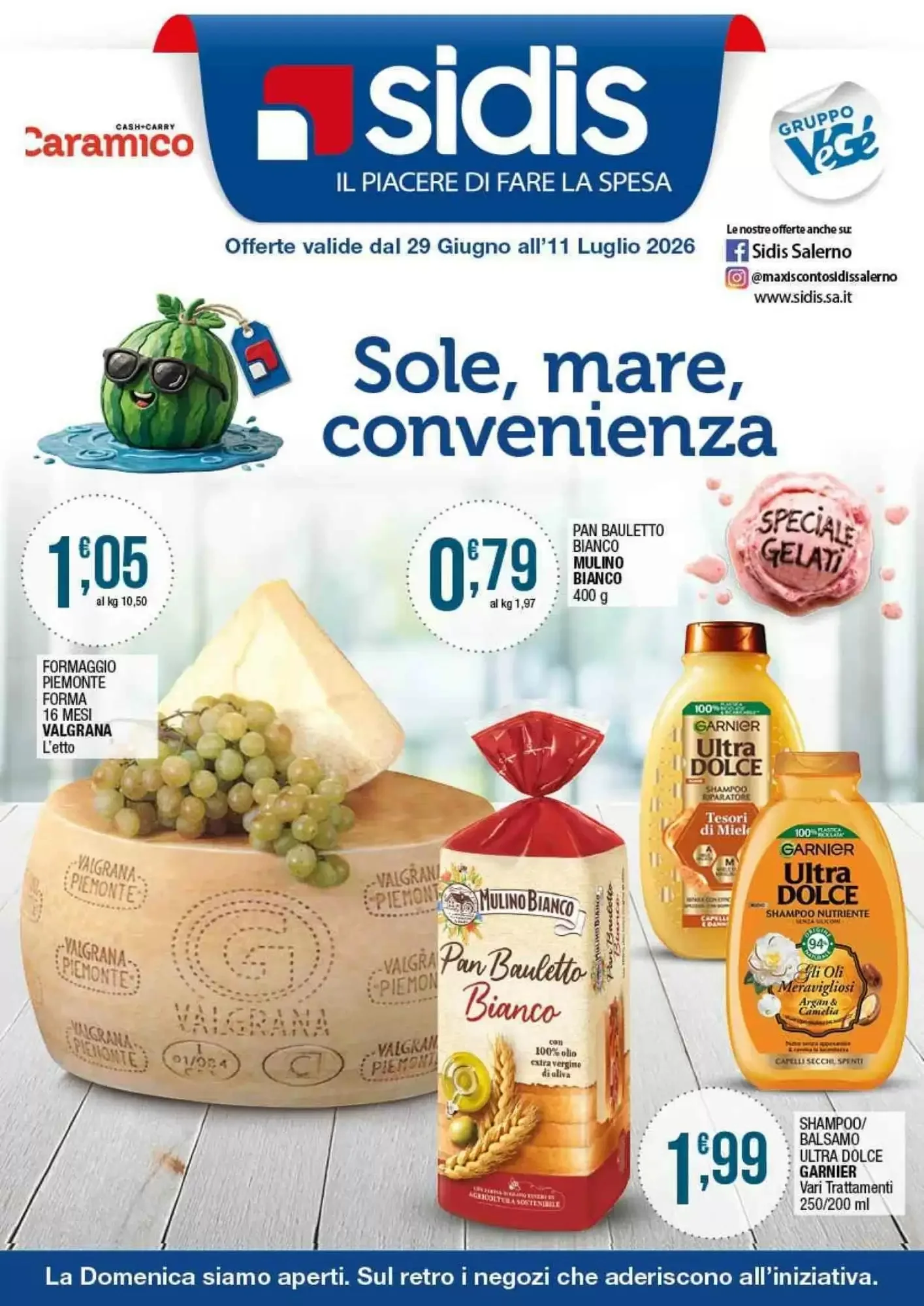Copertina Sidis - Volantino Sidis