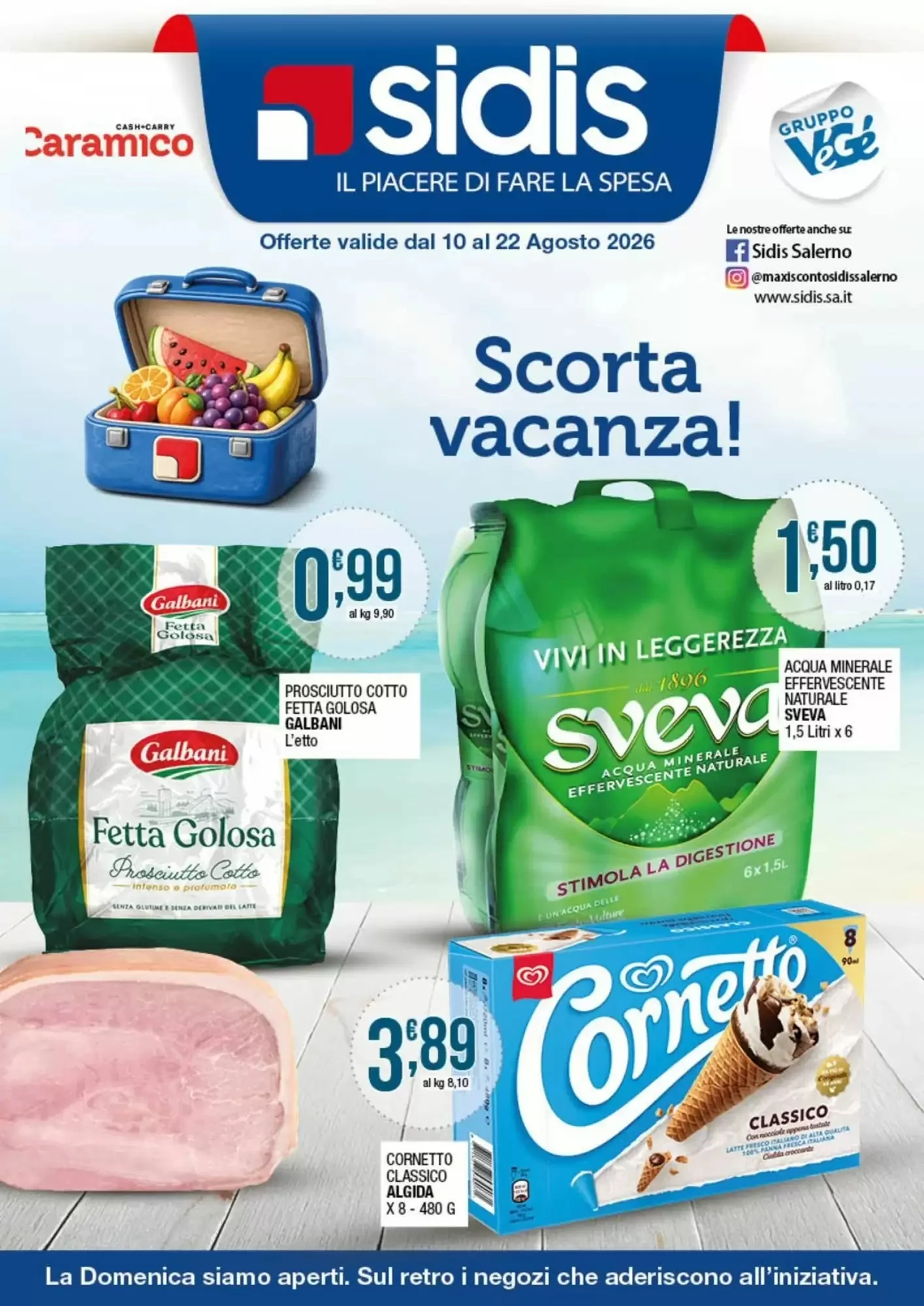 Copertina Sidis - Volantino Sidis
