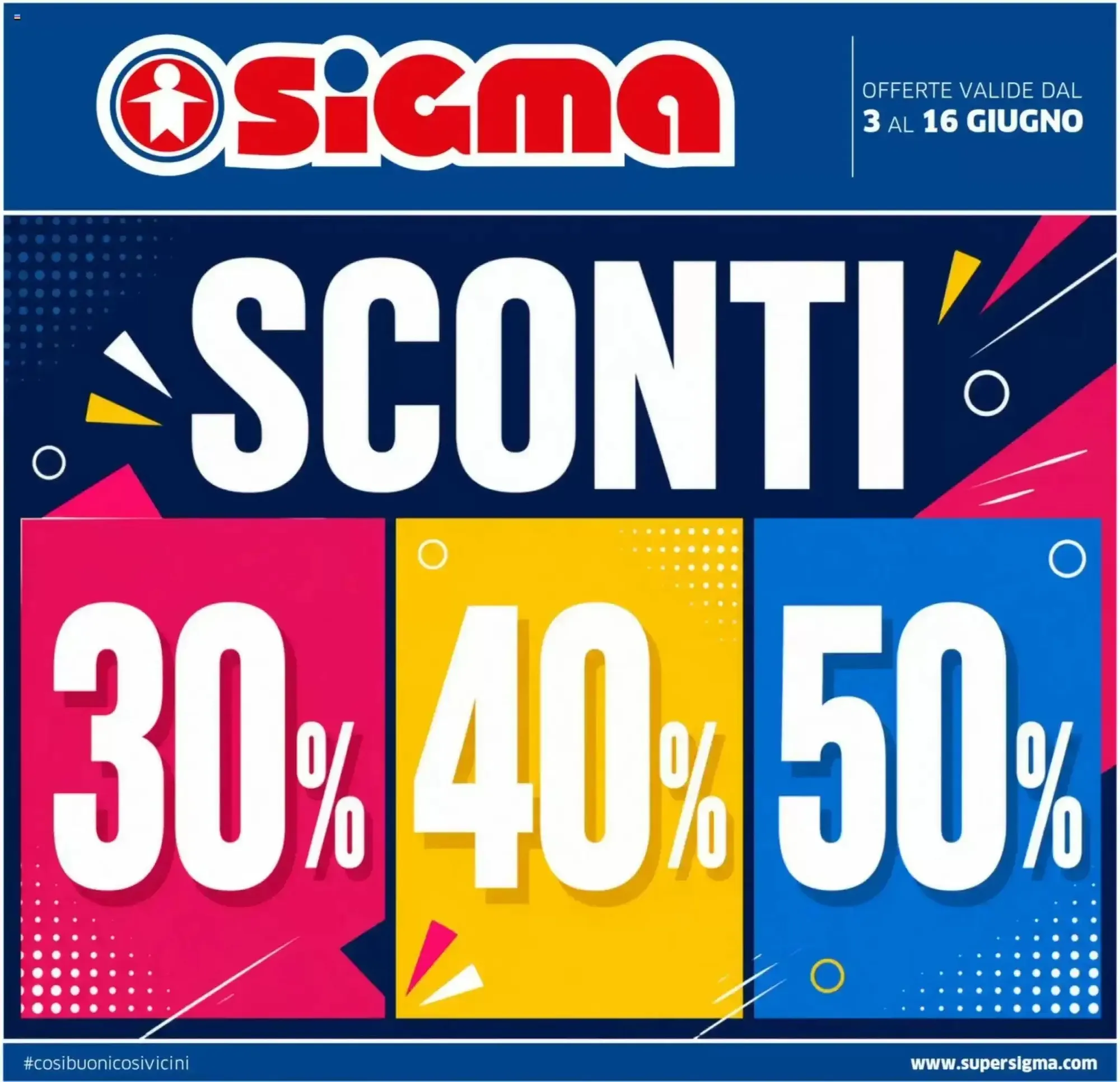 Copertina Sigma - Volantino Sigma