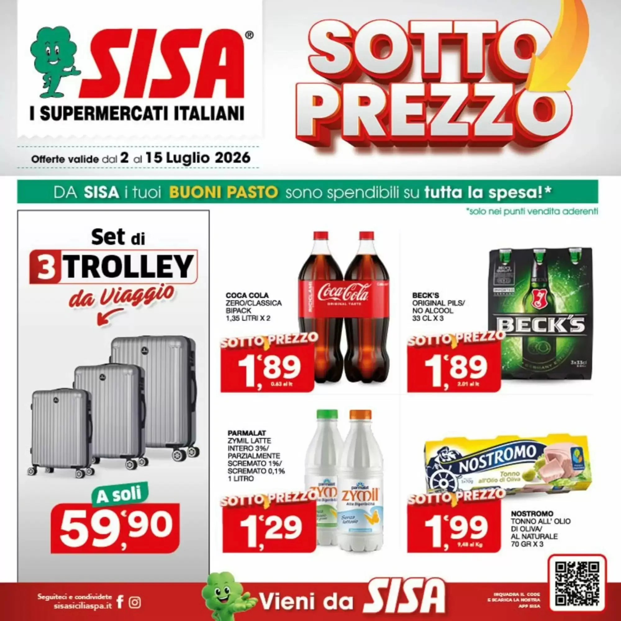 Copertina Sisa - Volantino Sisa