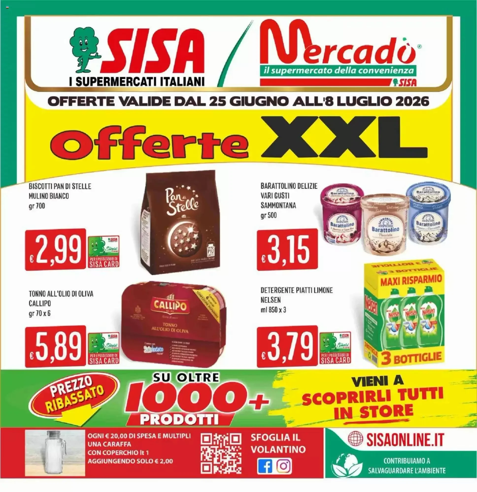 Copertina Sisa - Volantino Sisa