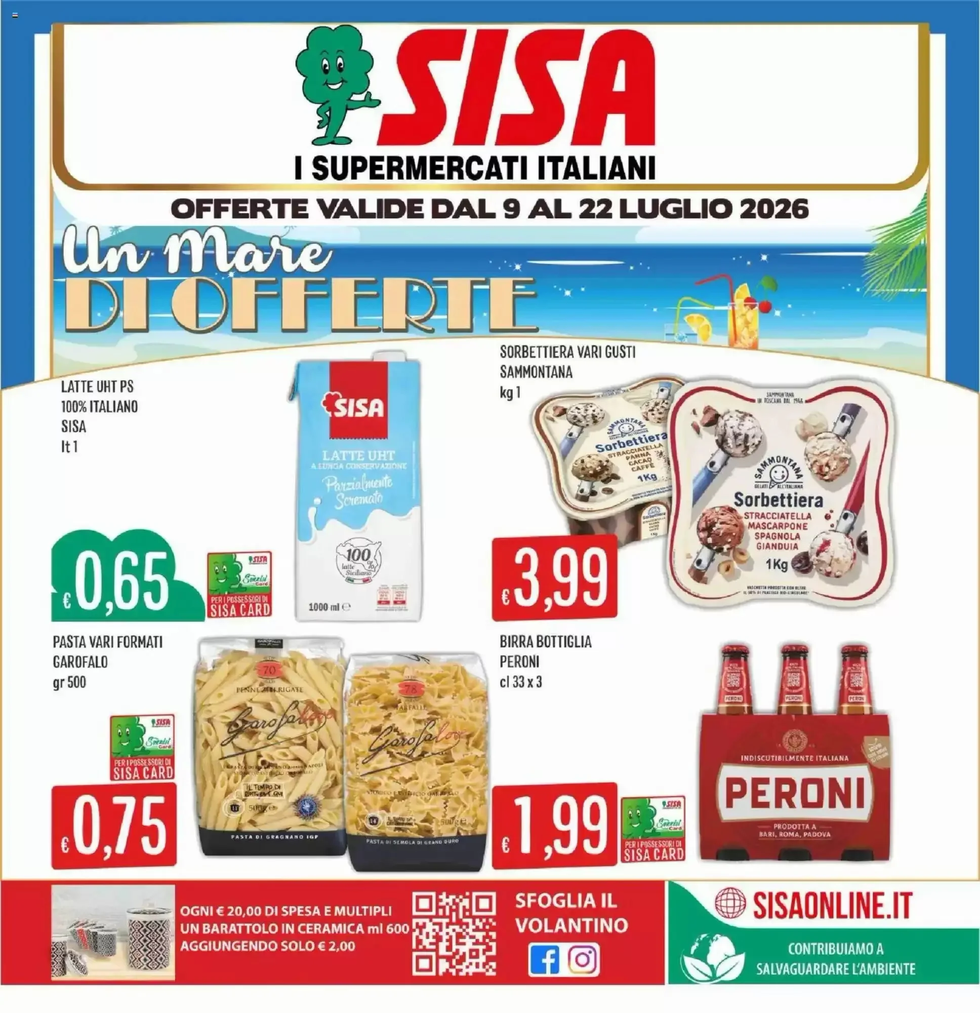 Copertina Sisa - Volantino Sisa