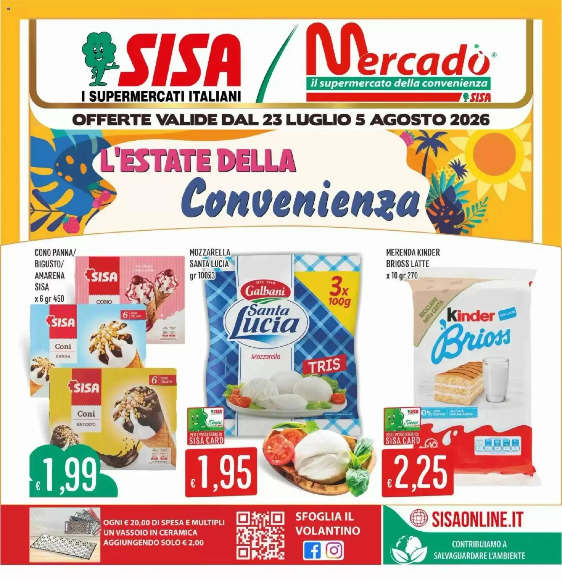 Copertina Sisa - Volantino Sisa