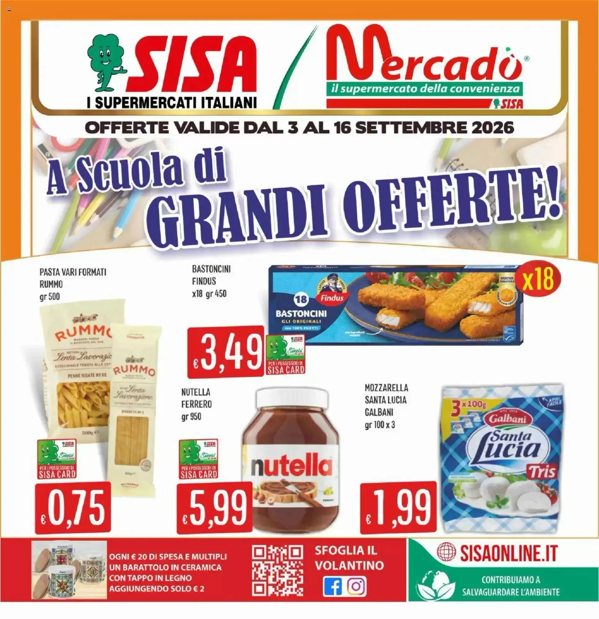 Copertina Sisa - Volantino Sisa
