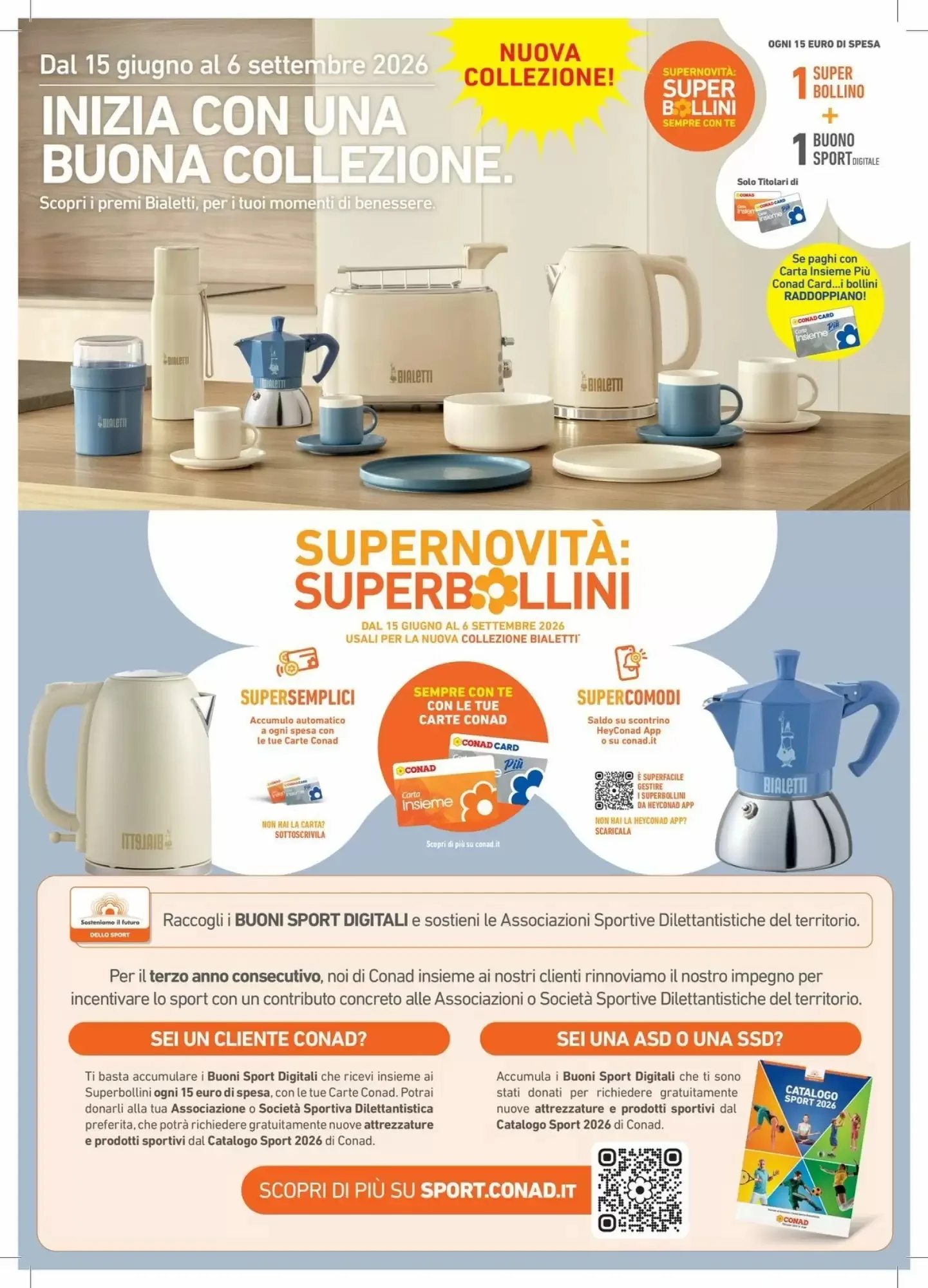 Copertina Spazio Conad - Volantino Spazio Conad