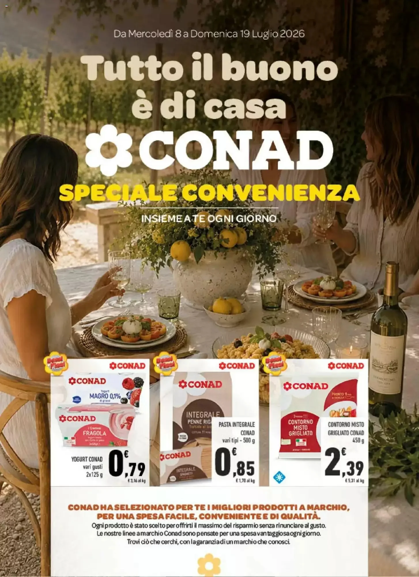 Copertina Spazio Conad - Volantino Spazio Conad