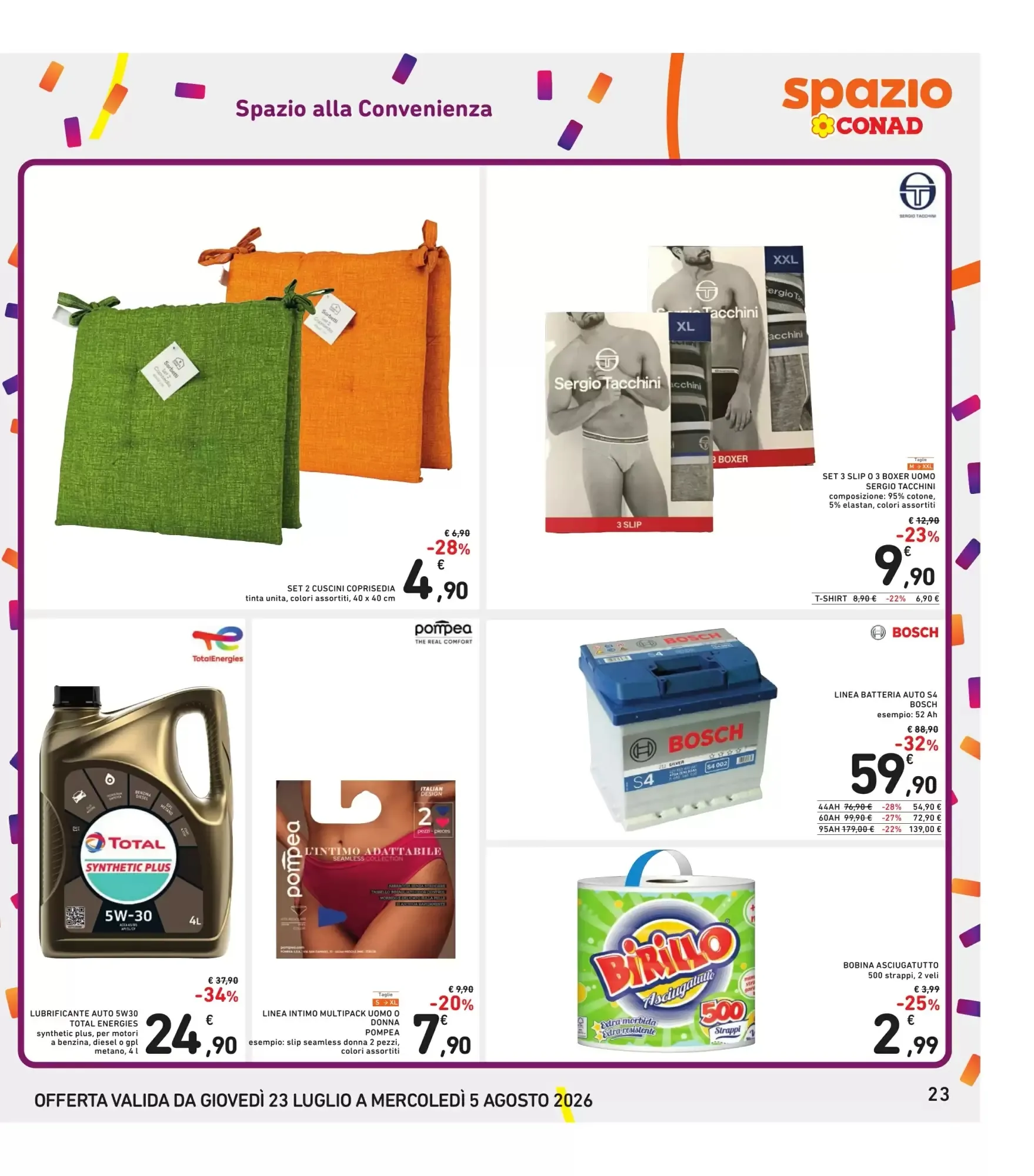 Volantino Spazio Conad Volantino Spazio Conad pagina 23