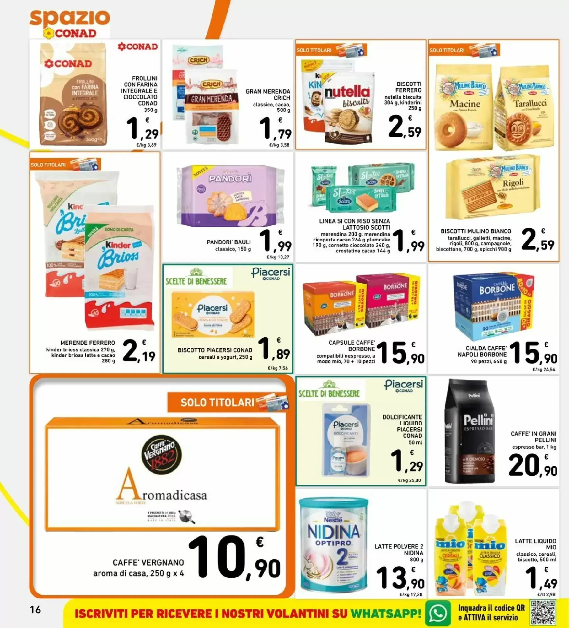 Volantino Spazio Conad Volantino Spazio Conad pagina 16