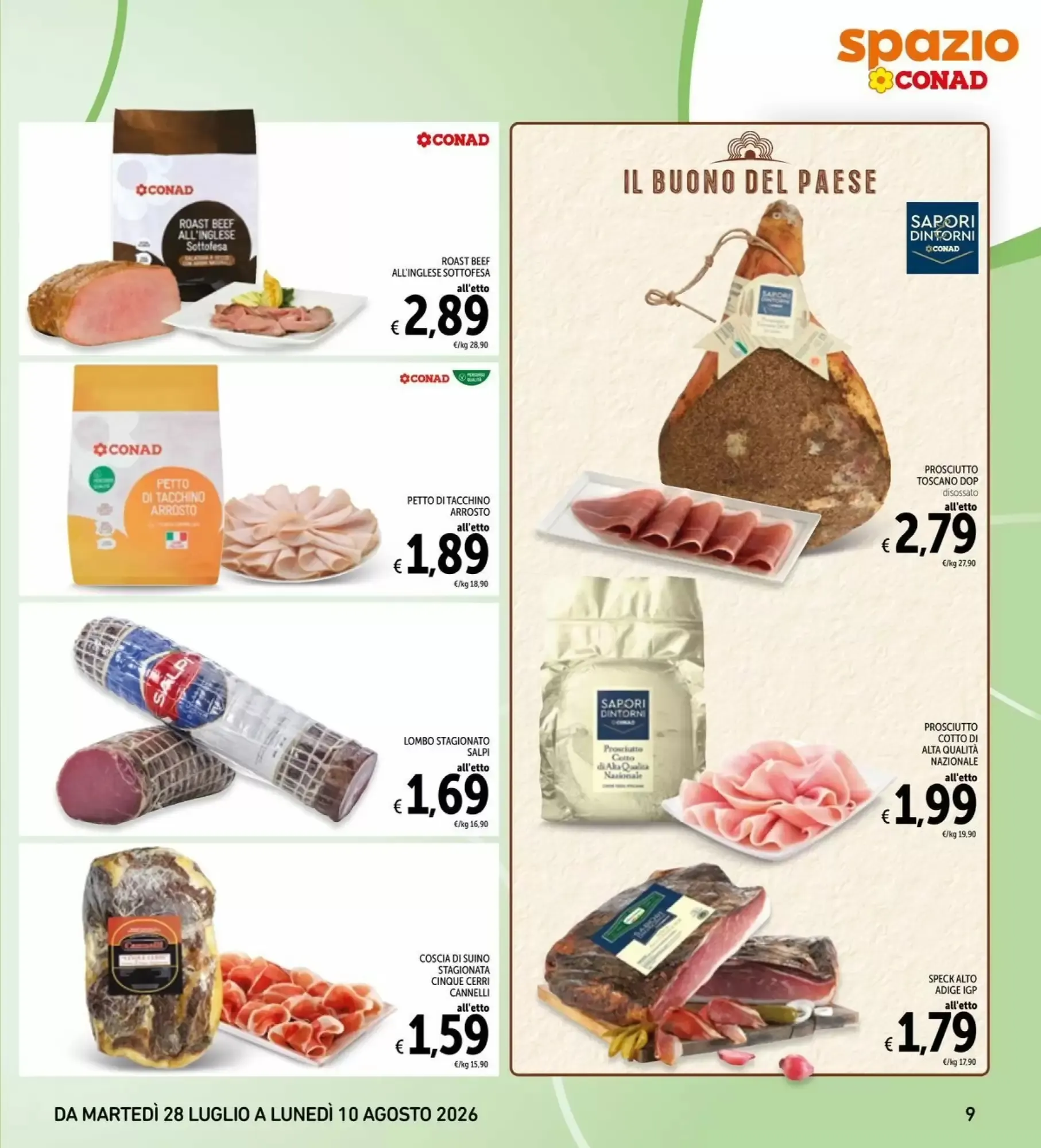 Volantino Spazio Conad Volantino Spazio Conad pagina 9