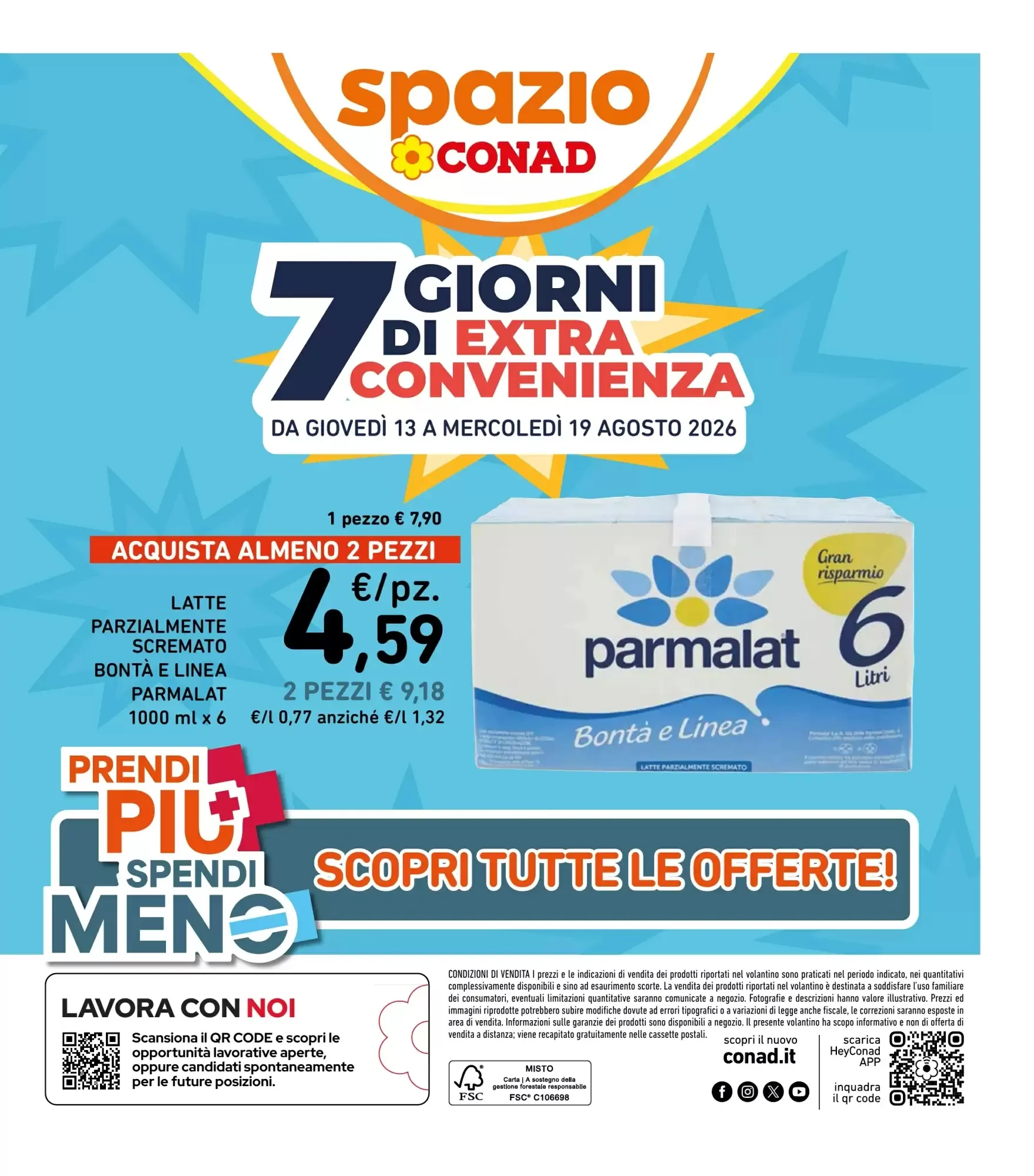 Copertina Spazio Conad - Volantino Spazio Conad