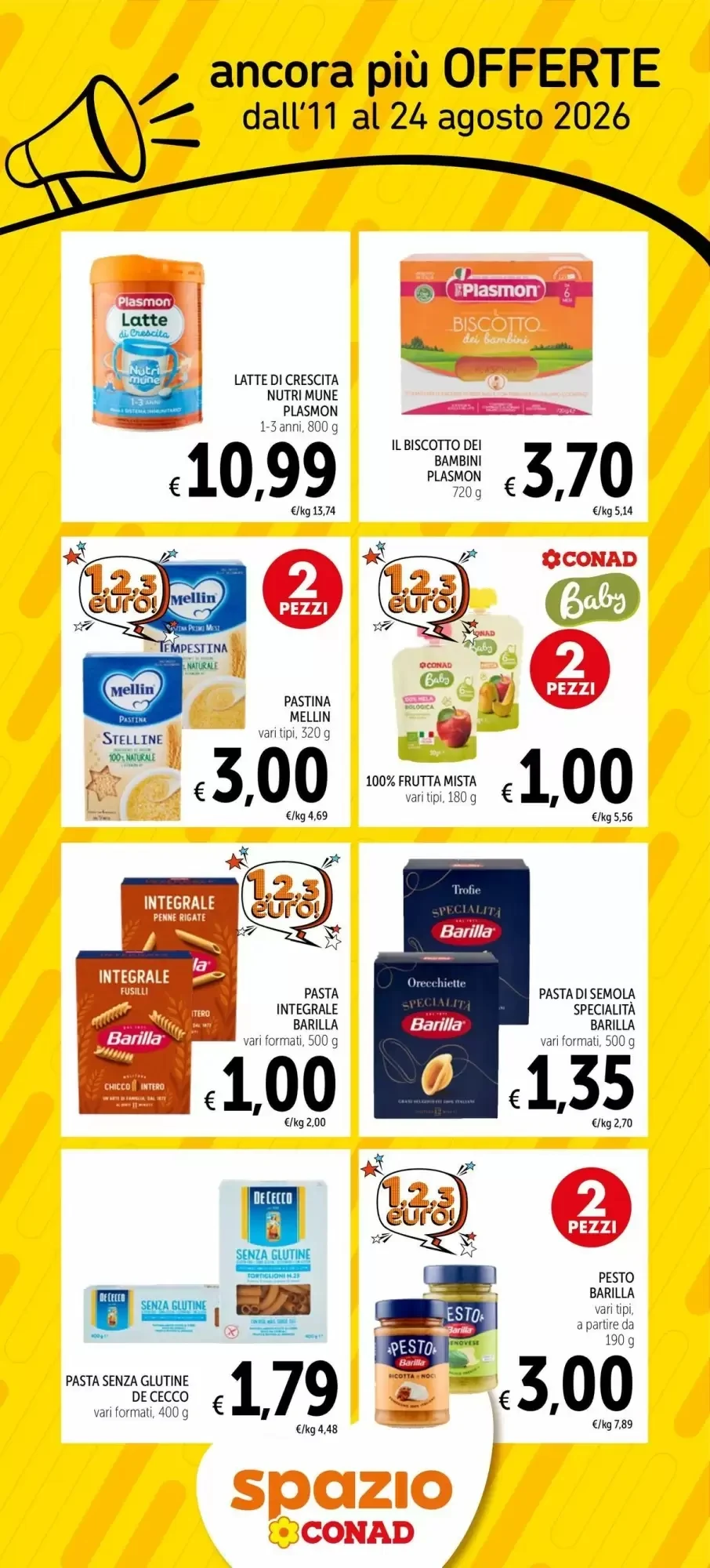 Copertina Spazio Conad - Volantino Spazio Conad