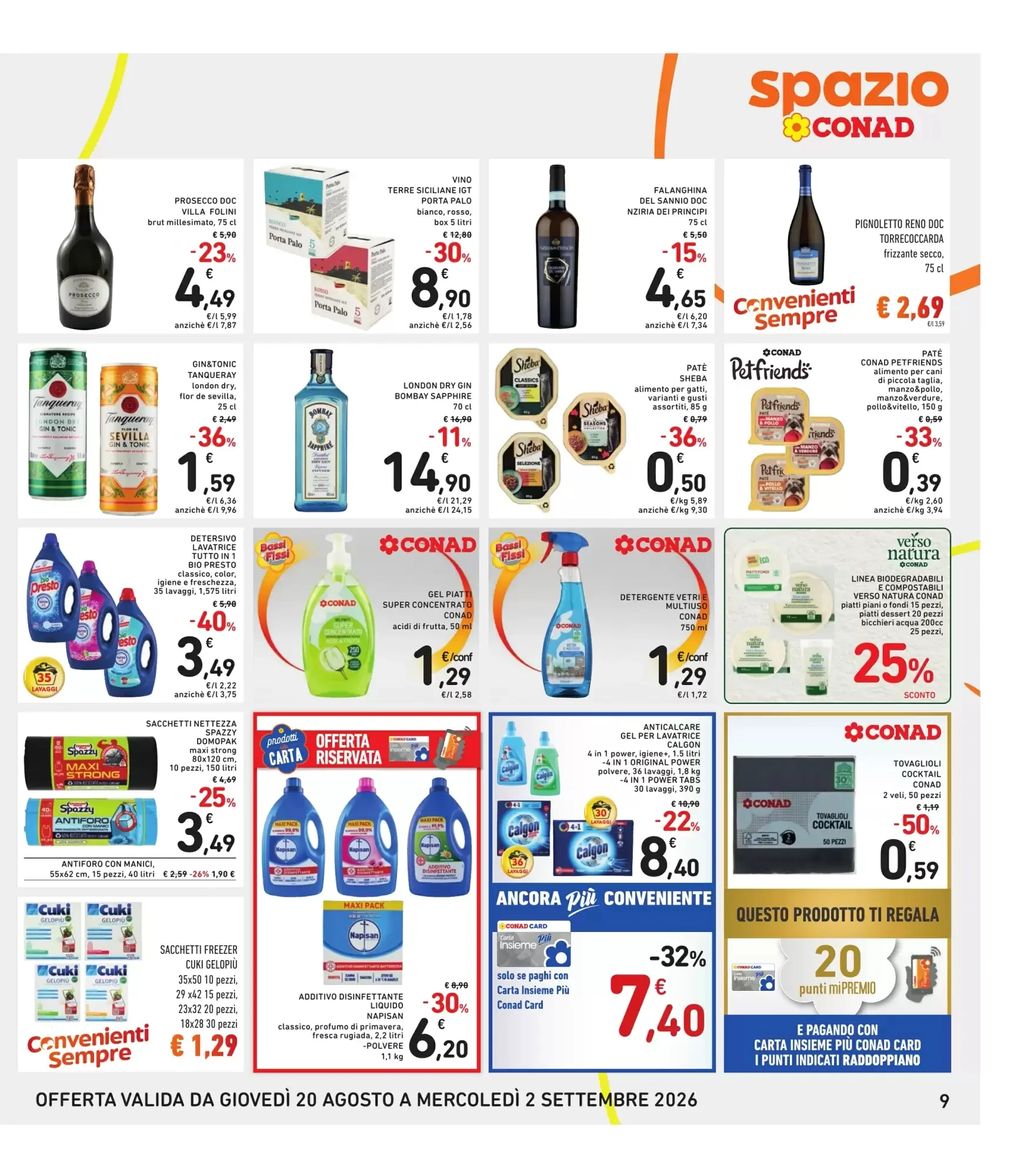 Volantino Spazio Conad Volantino Spazio Conad pagina 9