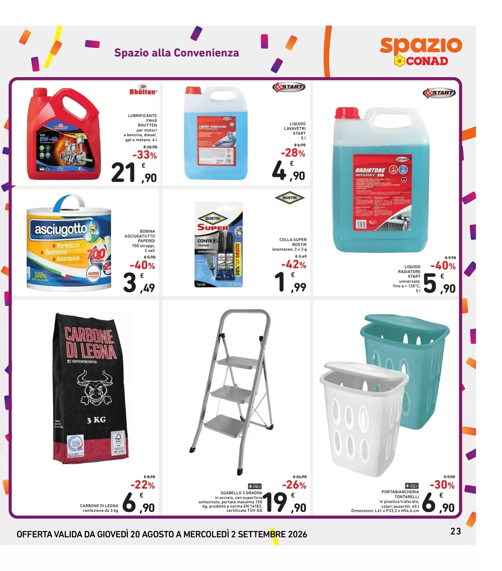 Volantino Spazio Conad Volantino Spazio Conad pagina 23