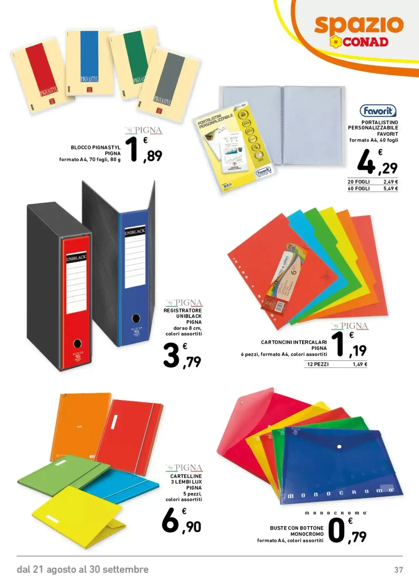 Volantino Spazio Conad Volantino Spazio Conad pagina 37