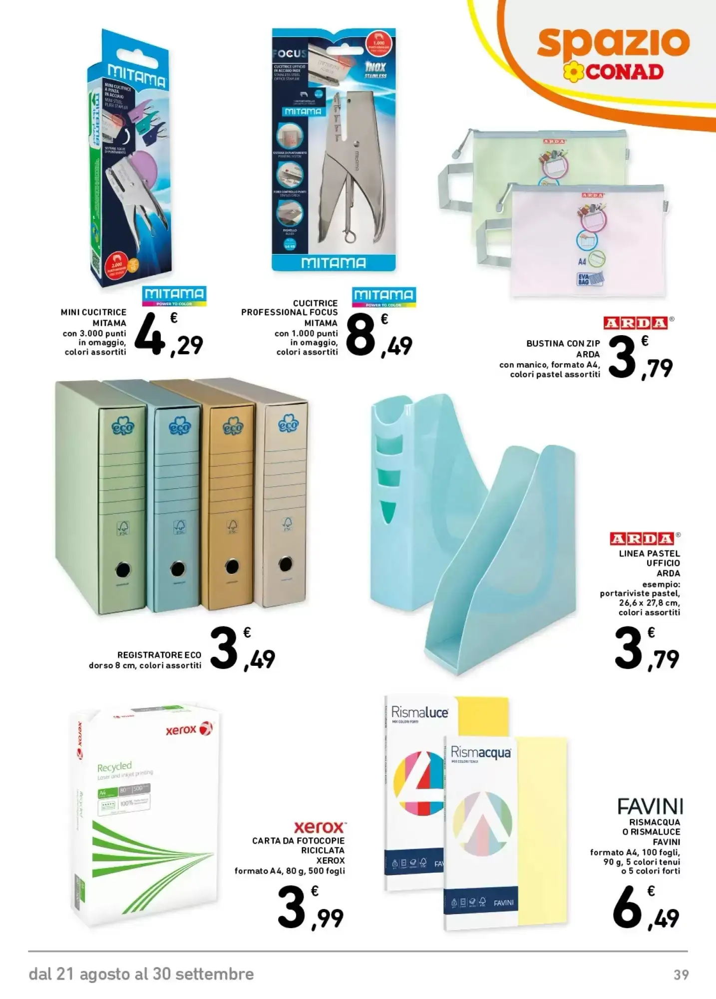 Volantino Spazio Conad Volantino Spazio Conad pagina 39