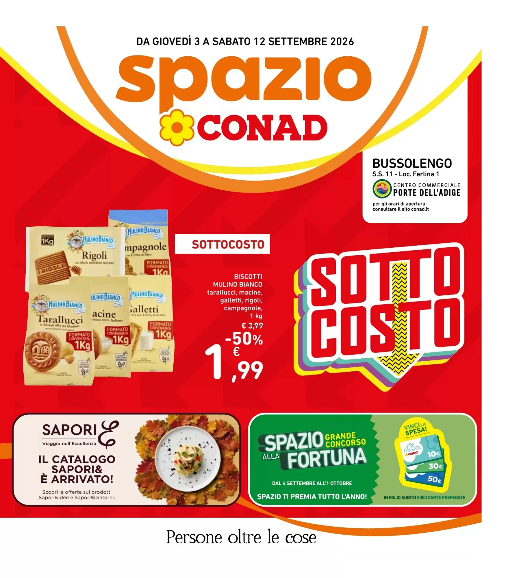 Copertina Spazio Conad - Volantino Spazio Conad
