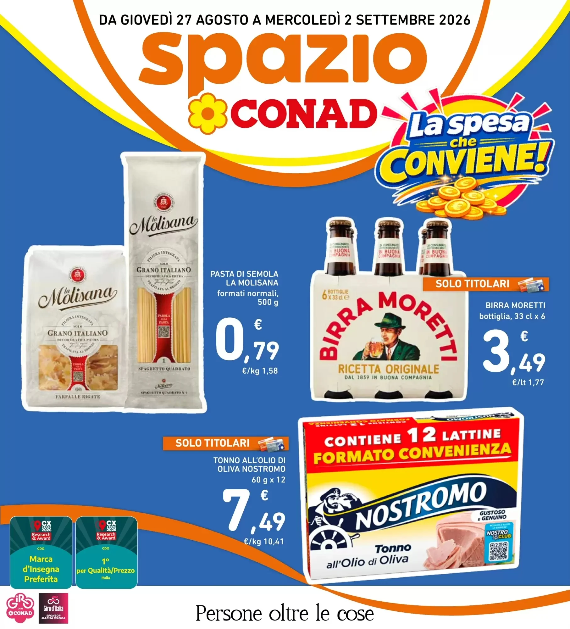 Copertina Spazio Conad - Volantino Spazio Conad