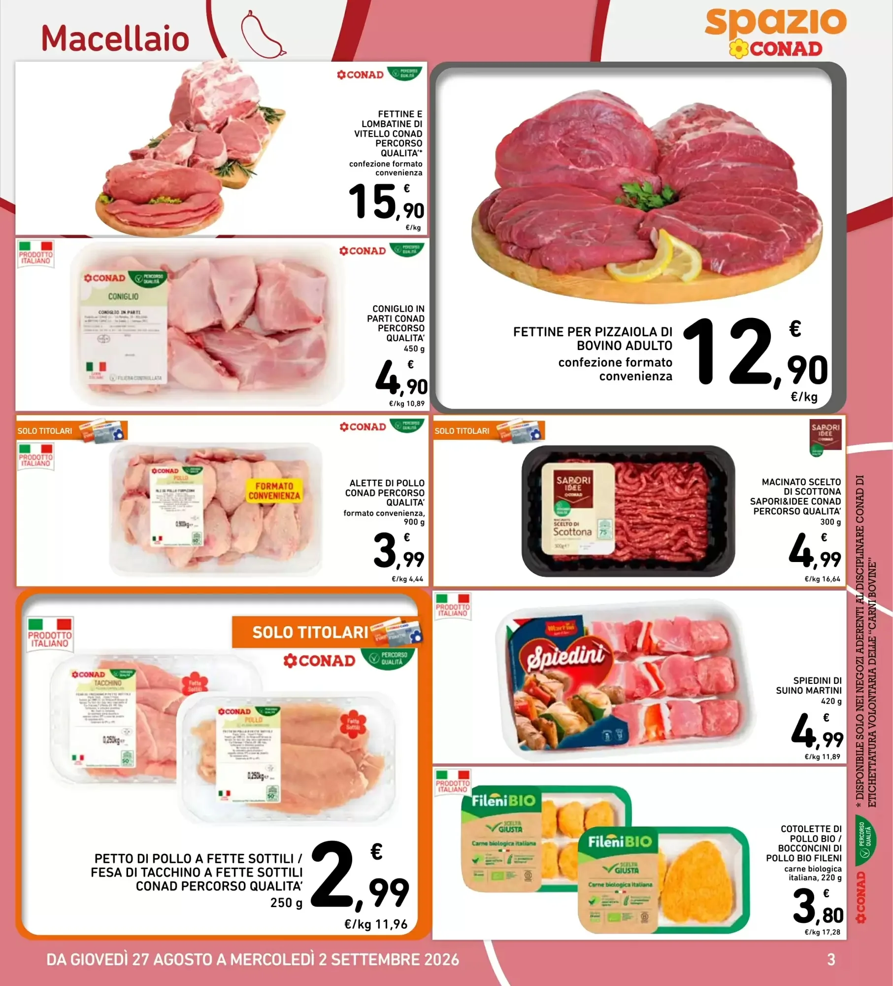 Volantino Spazio Conad Volantino Spazio Conad pagina 3