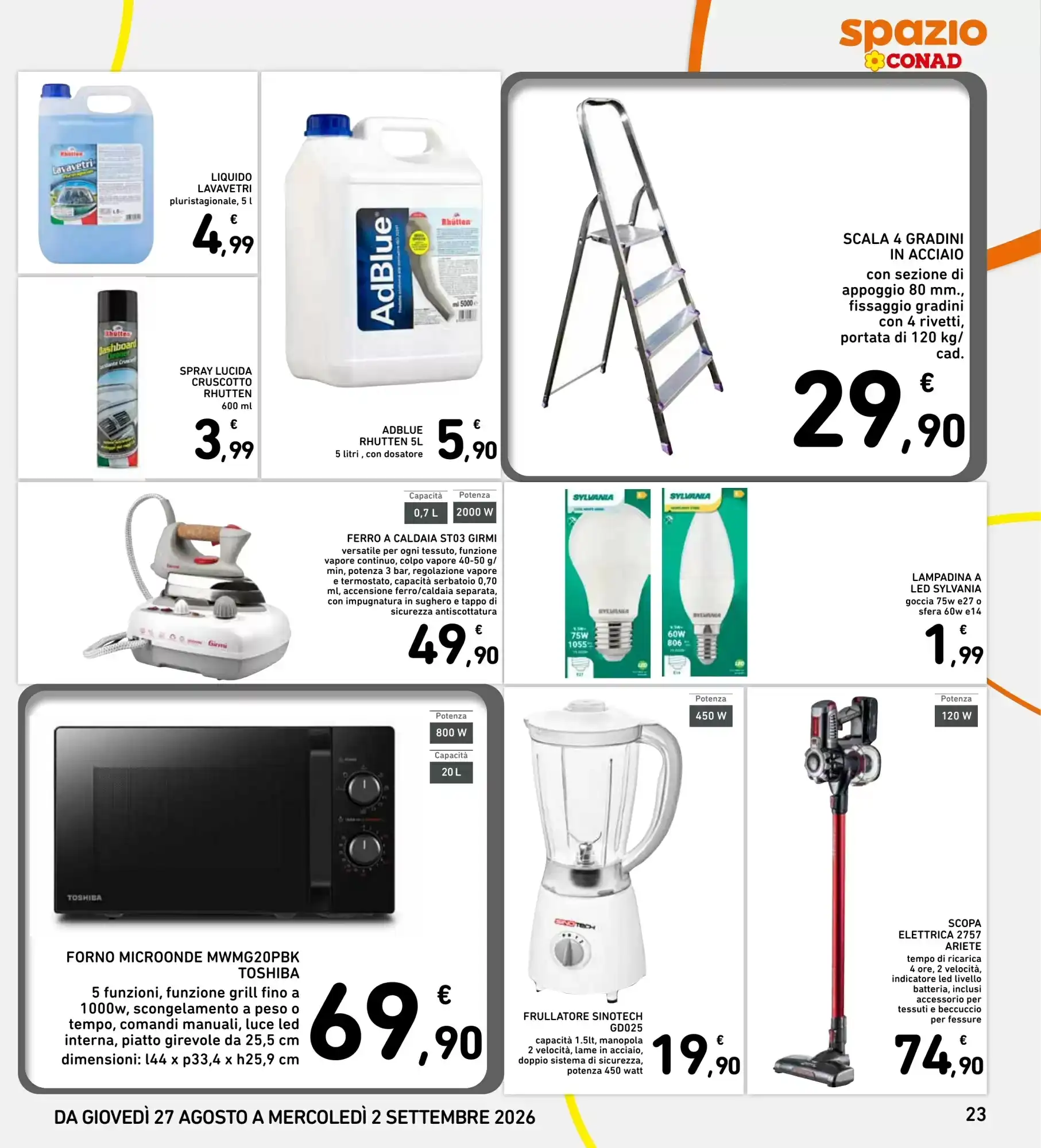Volantino Spazio Conad Volantino Spazio Conad pagina 23