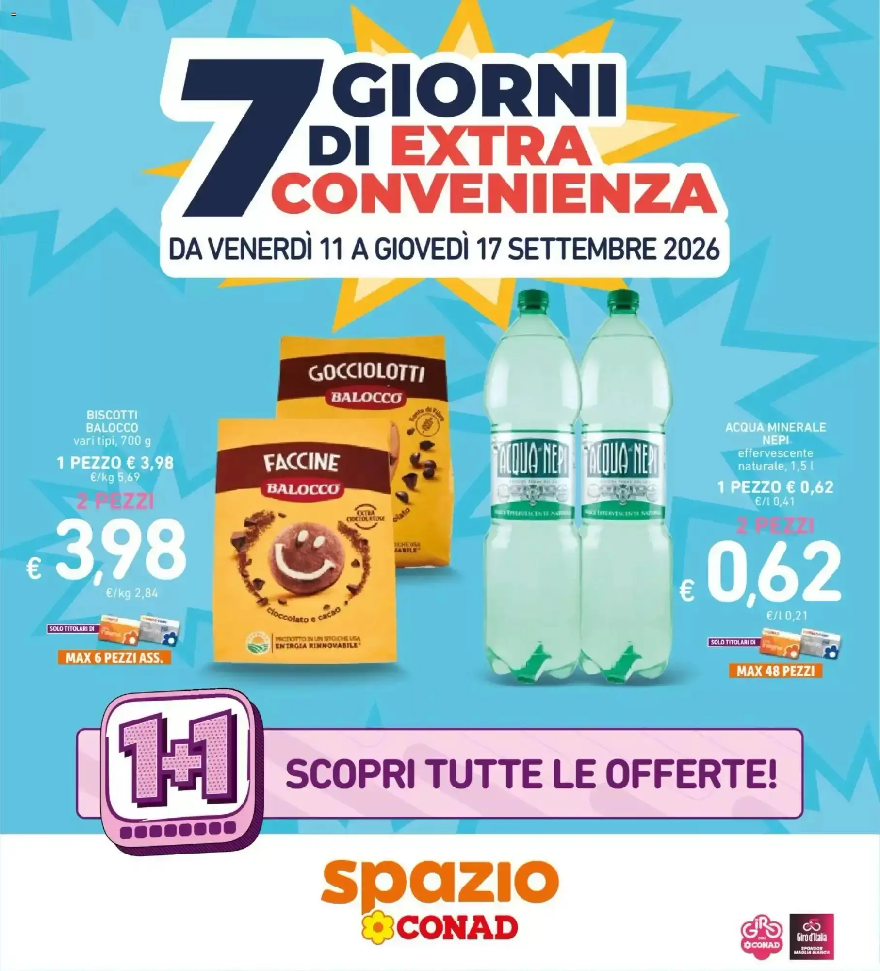 Copertina Spazio Conad - Volantino Spazio Conad