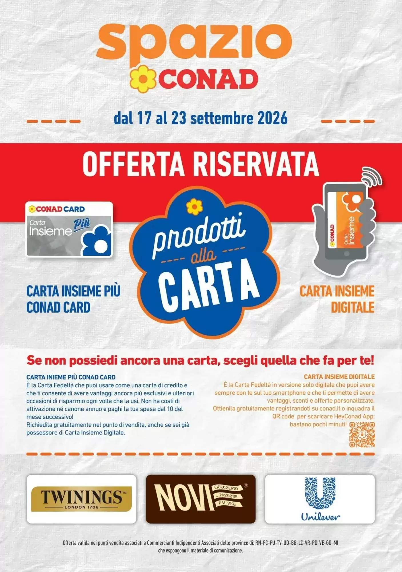 Miniatura Spazio Conad - Volantino Spazio Conad