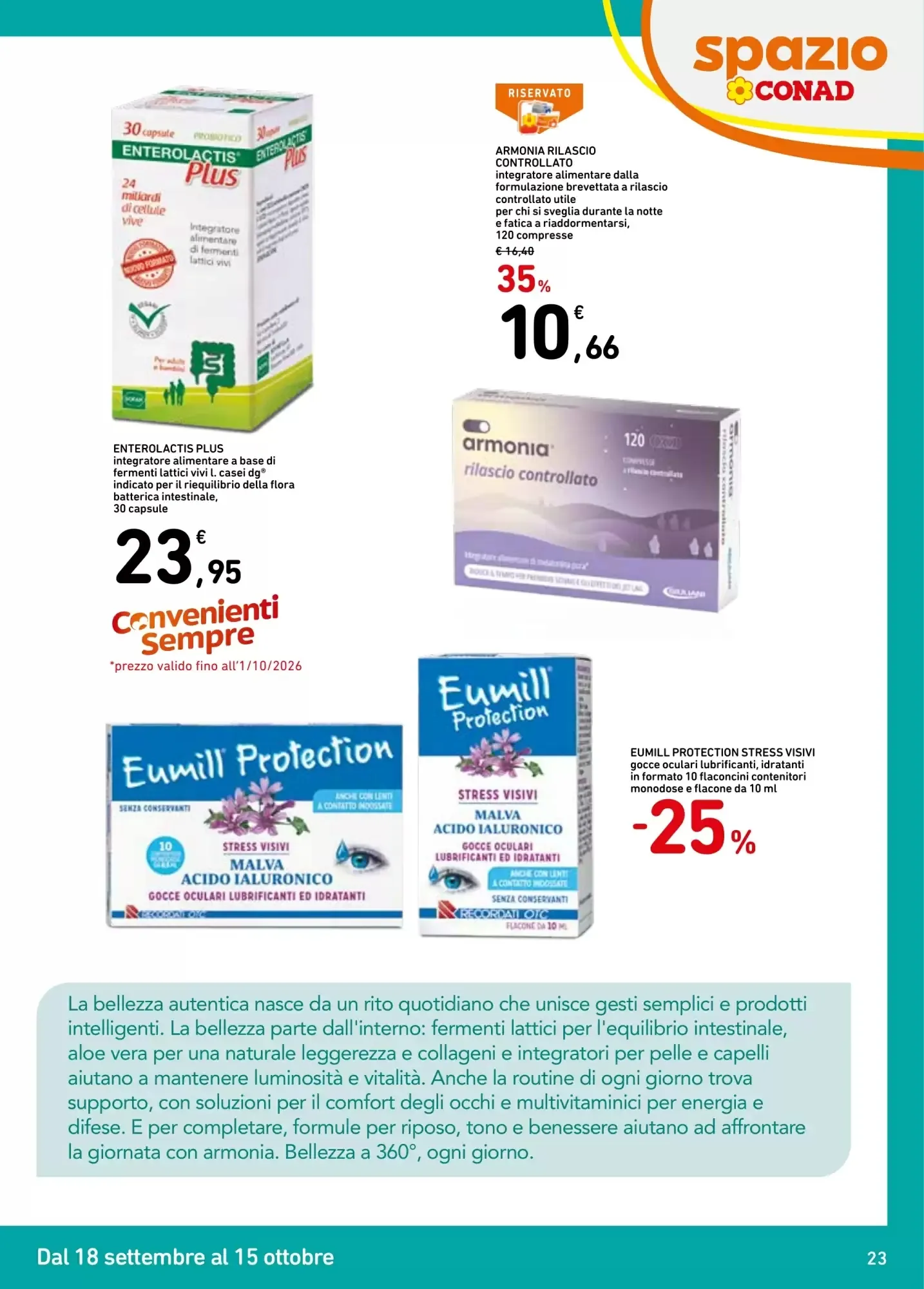 Volantino Spazio Conad Volantino Spazio Conad pagina 23