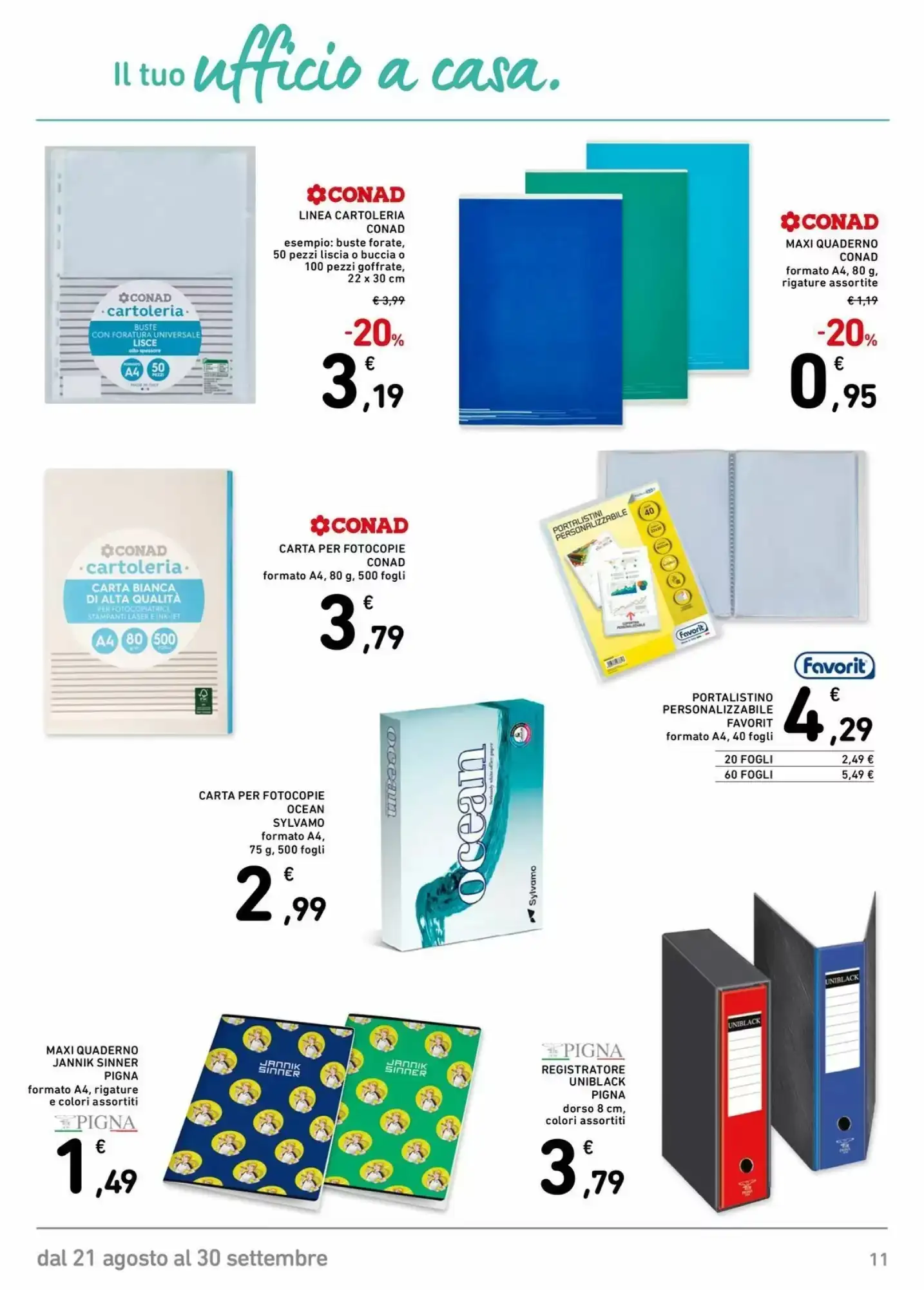 Volantino Spesa Facile Conad Volantino Spesa Facile Conad pagina 11