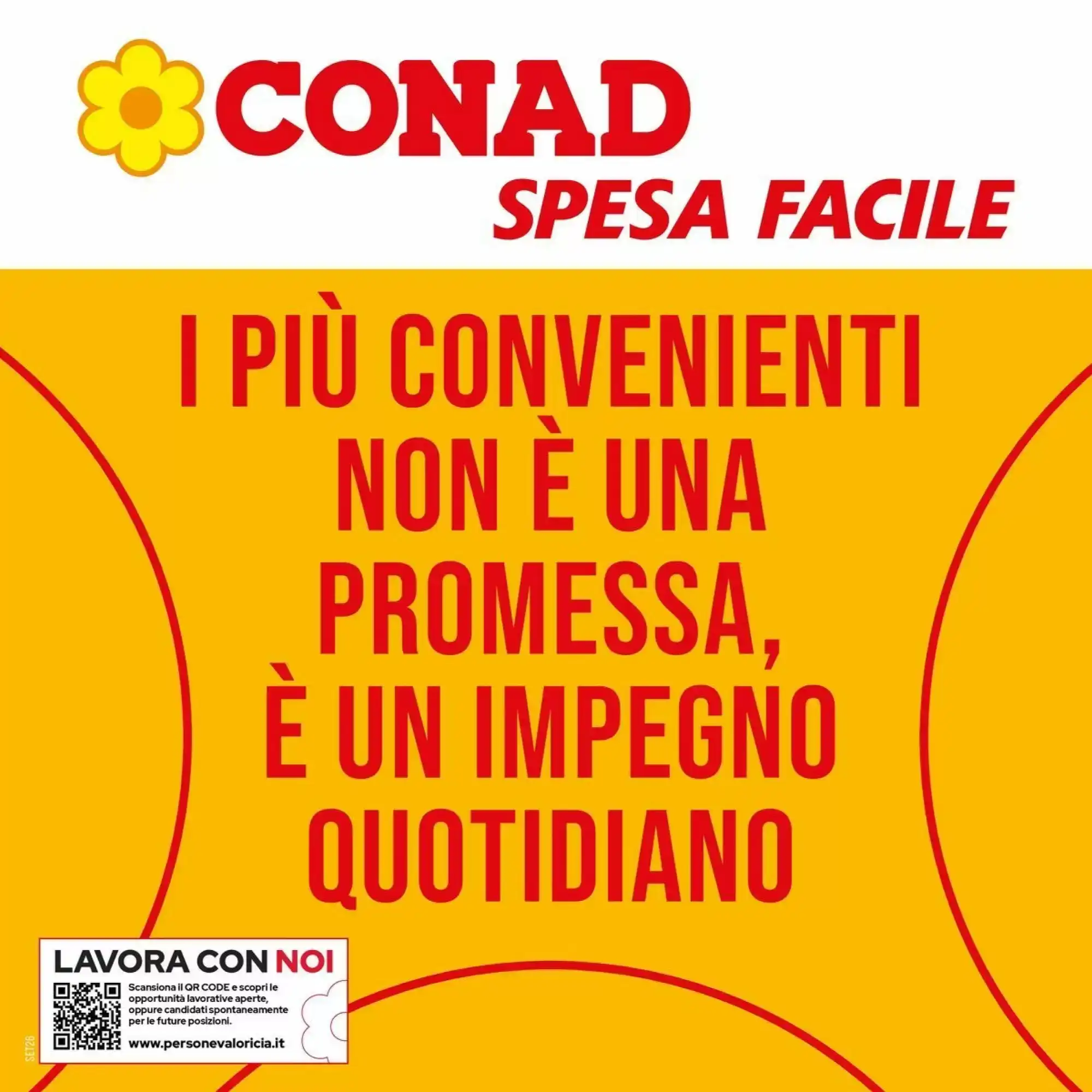 Copertina Spesa Facile Conad - Volantino Spesa Facile Conad