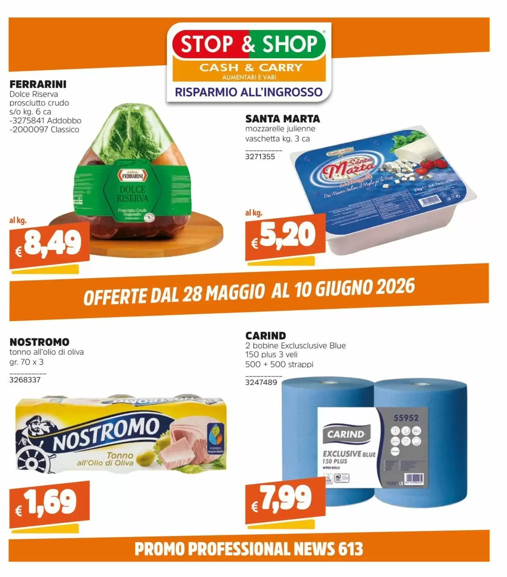 Copertina Stop And Shop - Volantino Stop And Shop