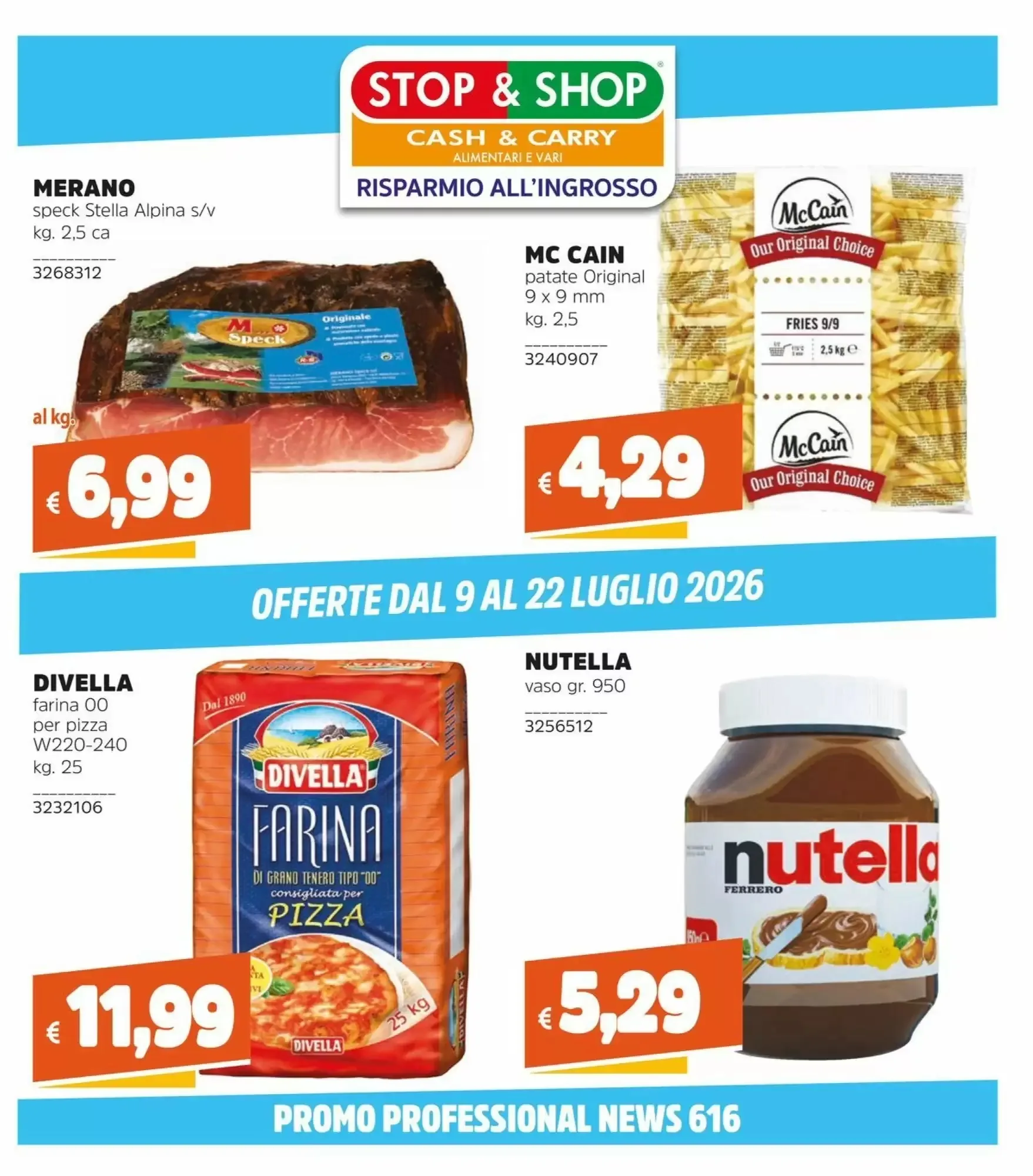Copertina Stop And Shop - Volantino Stop And Shop