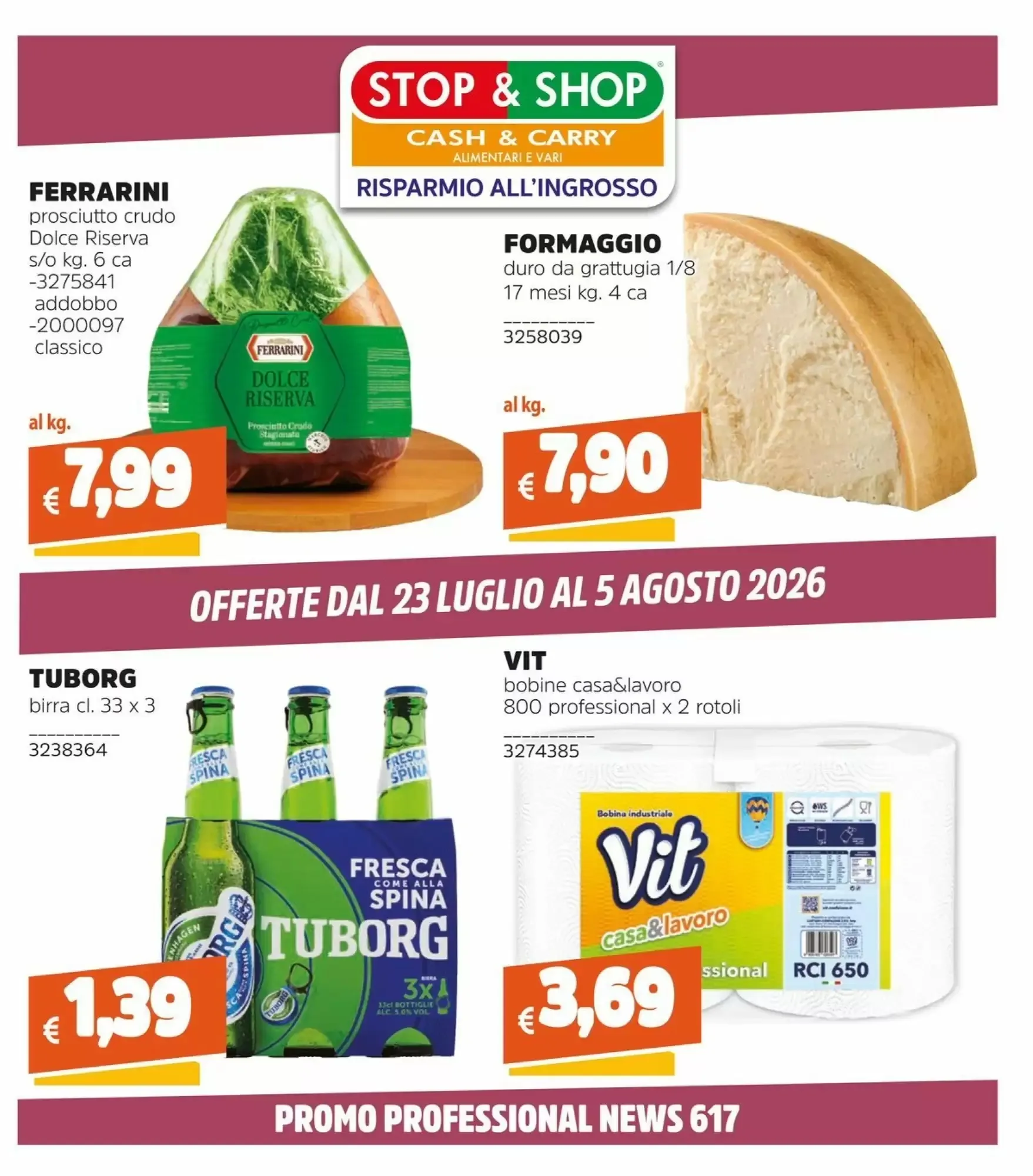 Copertina Stop And Shop - Volantino Stop And Shop