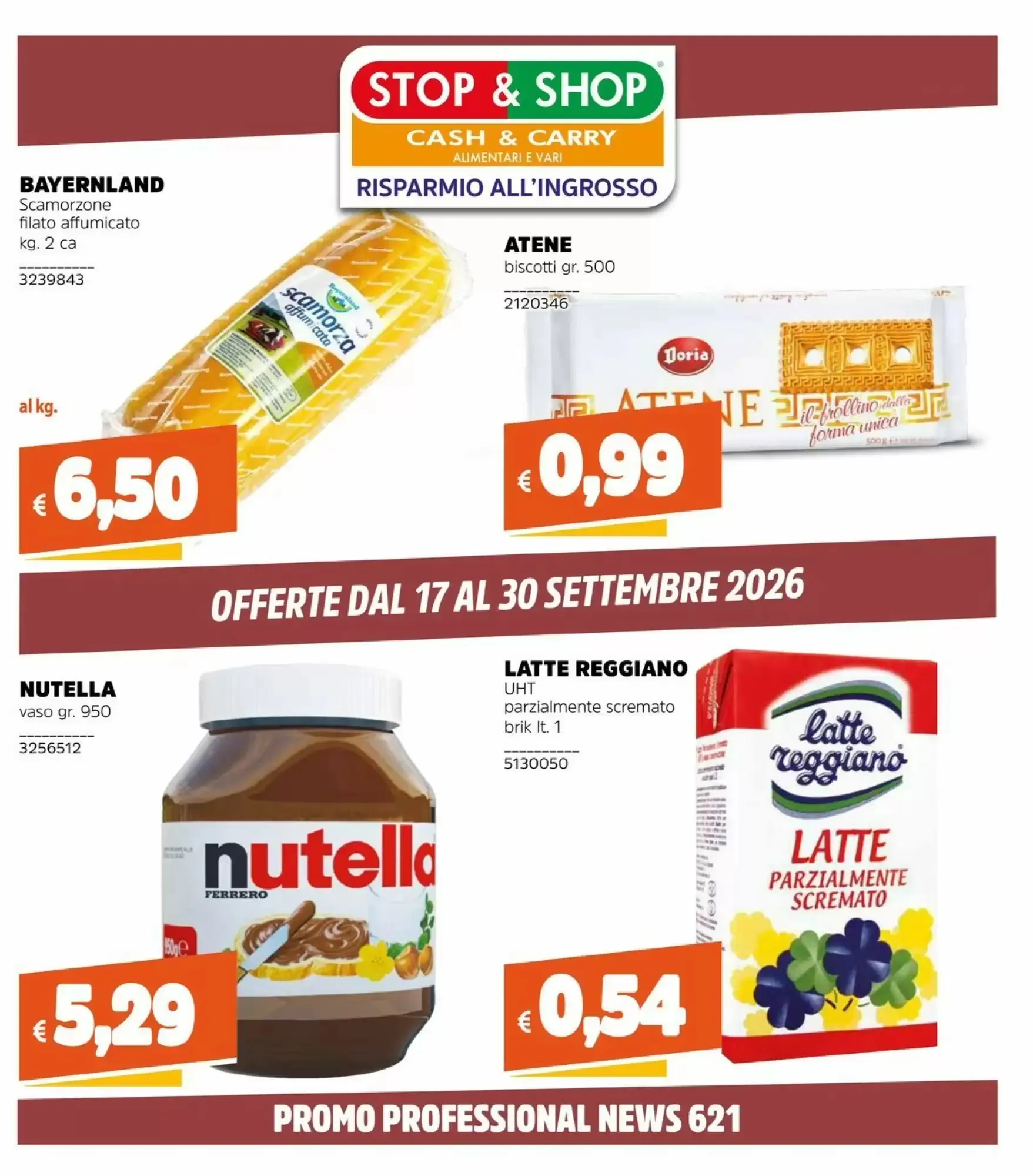 Copertina Stop And Shop - Volantino Stop And Shop