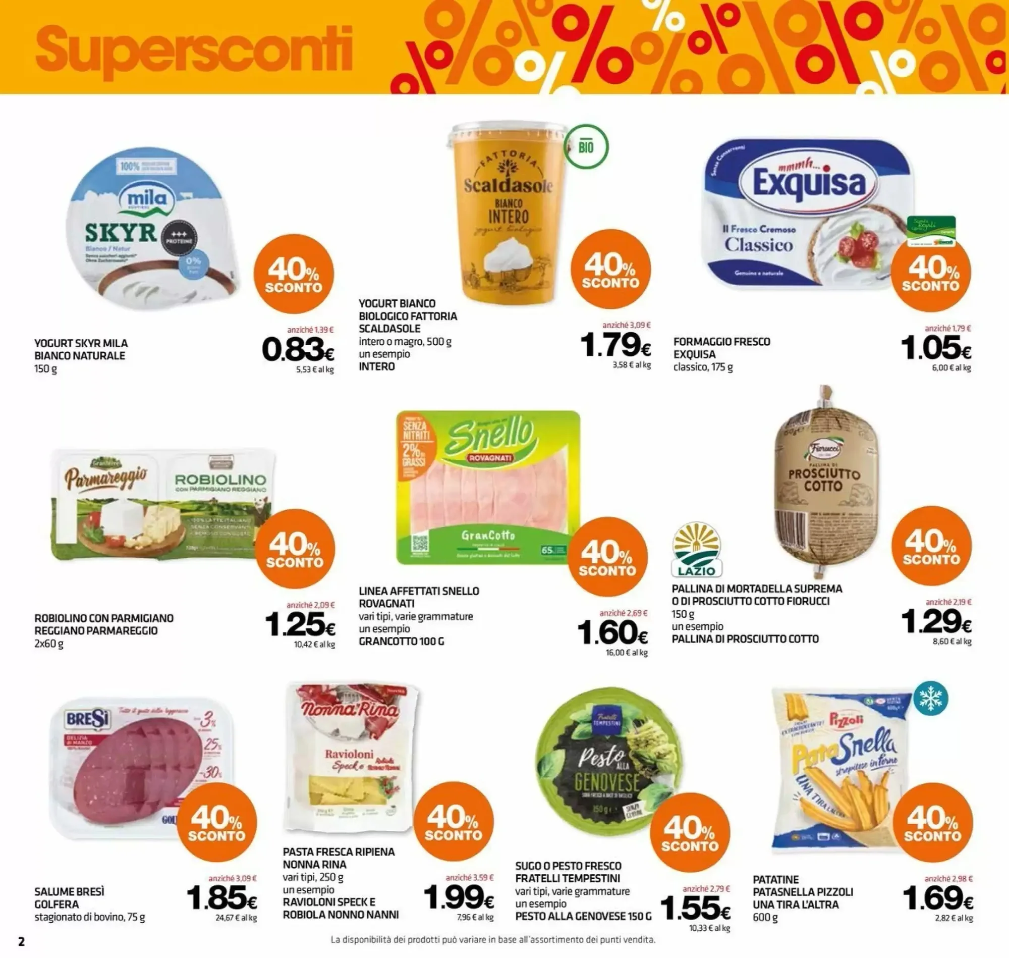 Volantino Superconti Volantino Superconti pagina 2
