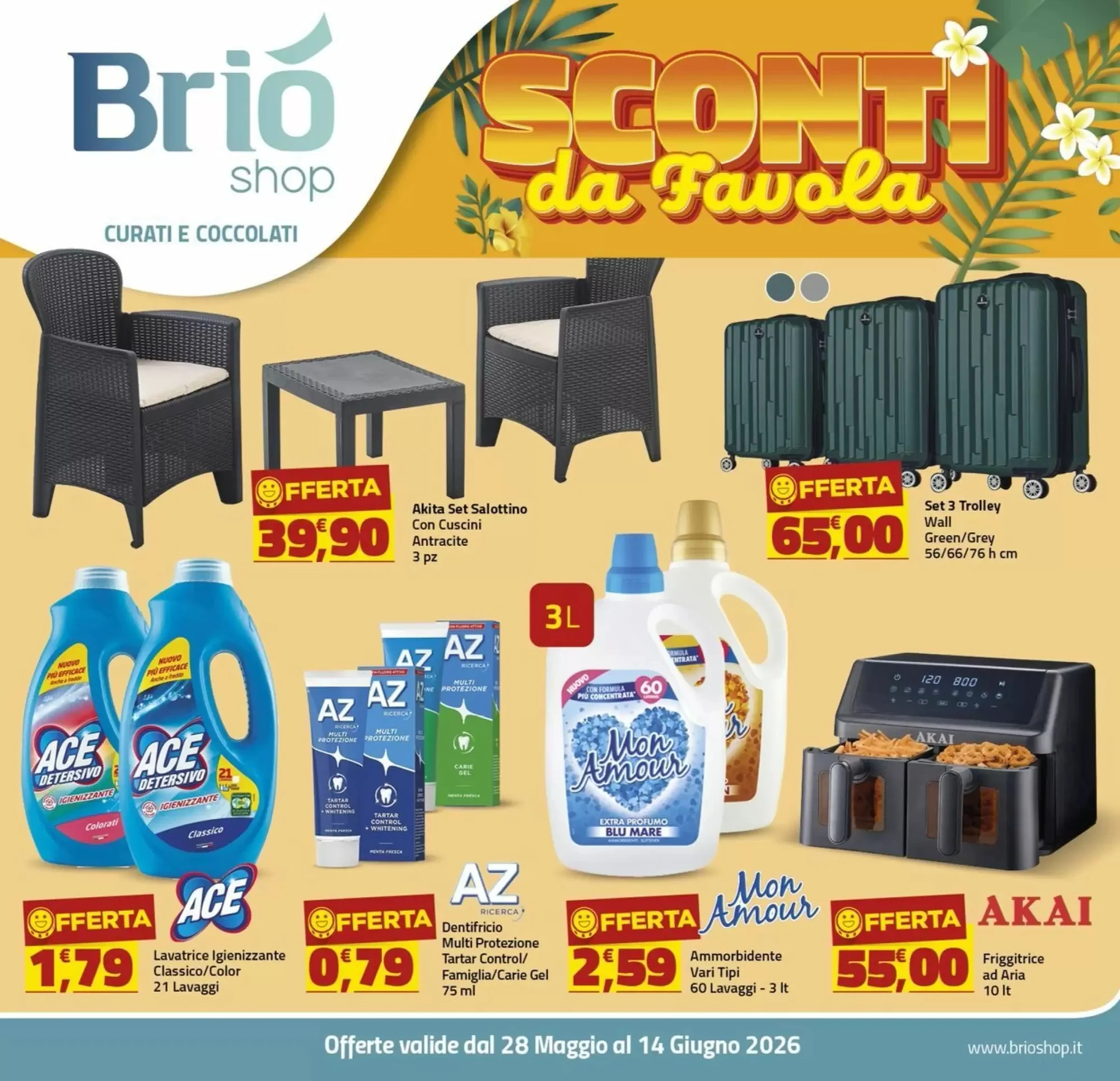 Copertina Supermercati Brio - Volantino Supermercati Brio
