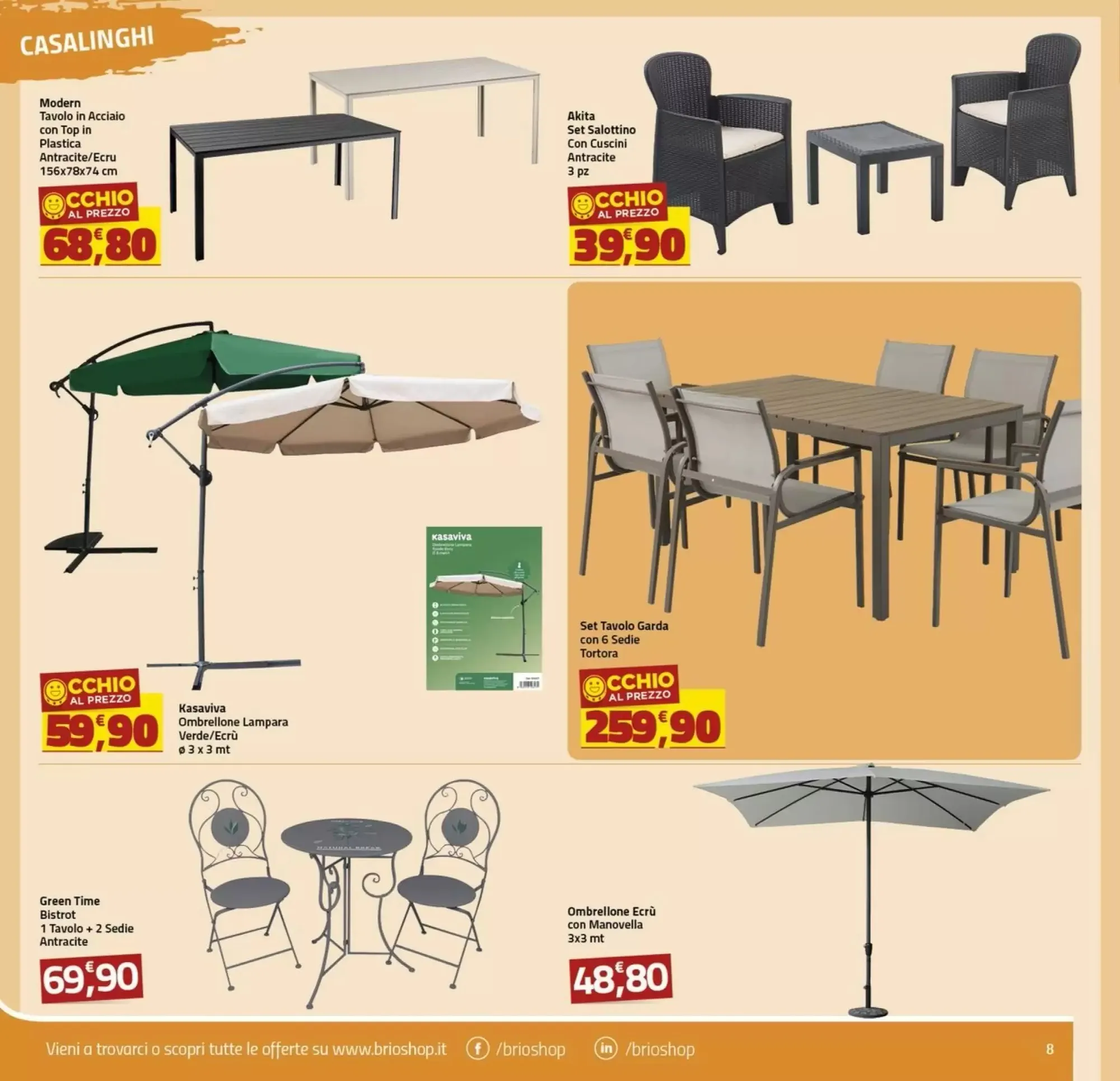 Volantino Supermercati Brio Volantino Supermercati Brio pagina 8
