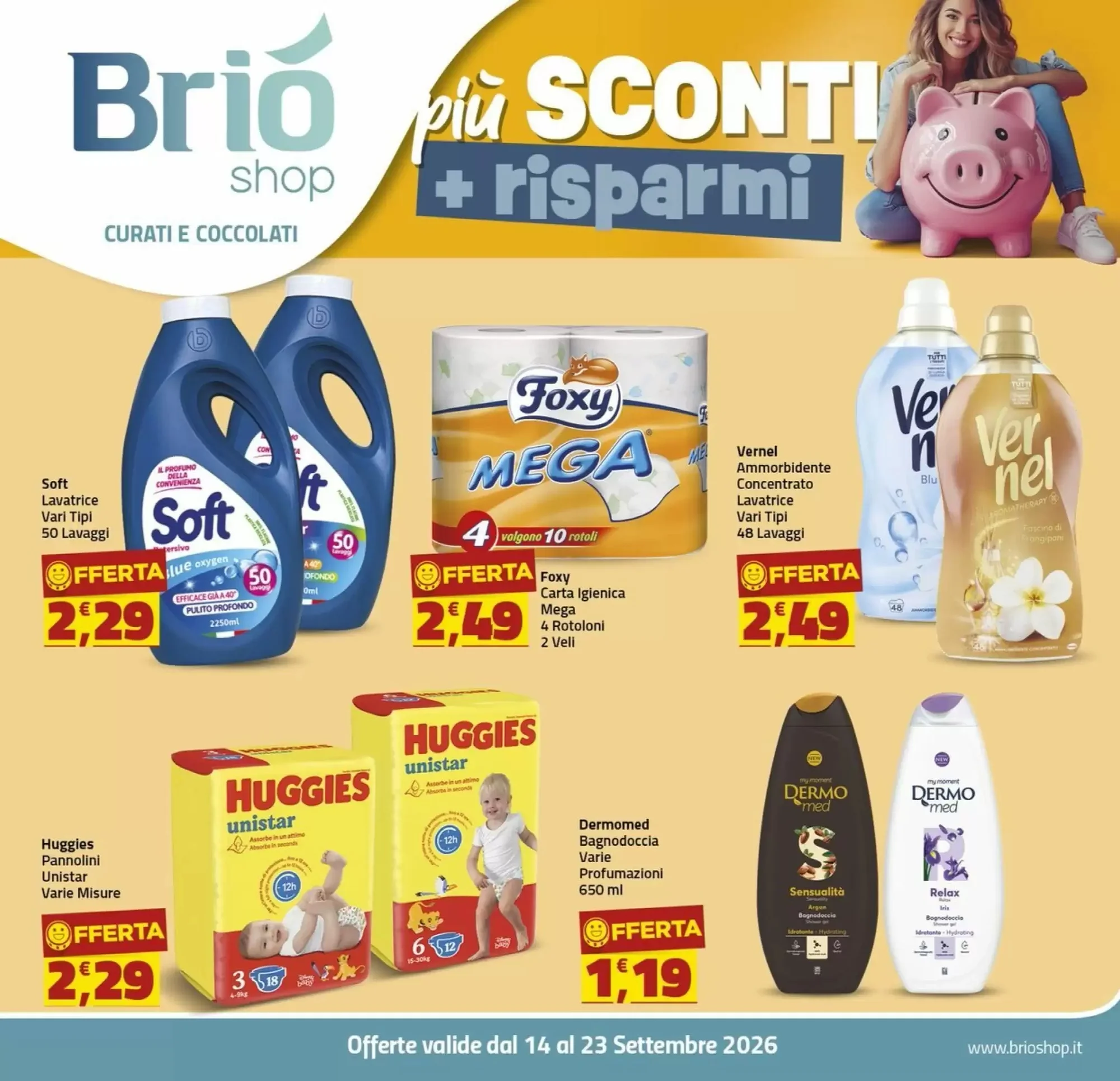Copertina Supermercati Brio - Volantino Supermercati Brio