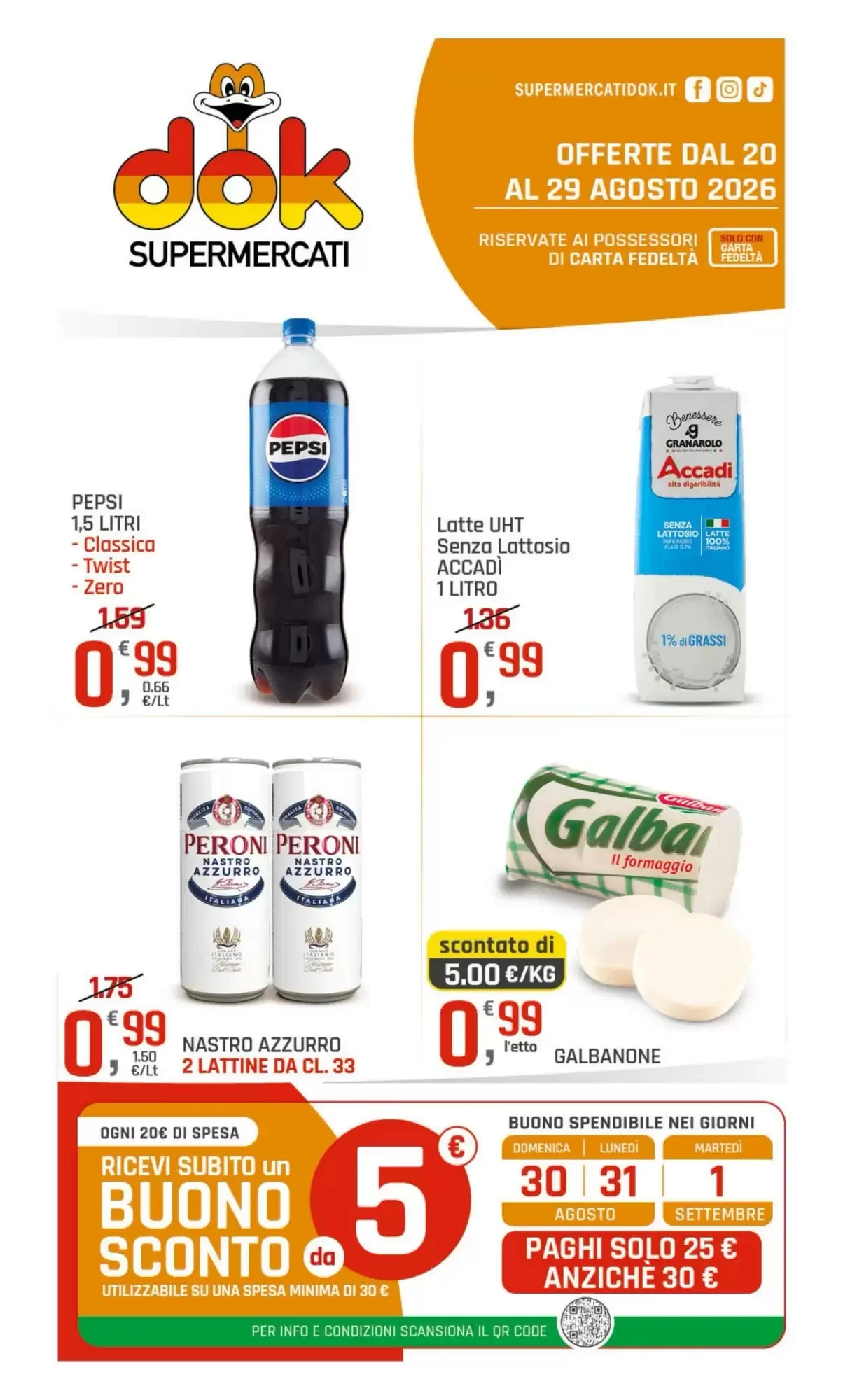 Copertina Supermercati Dok - Volantino Supermercati Dok