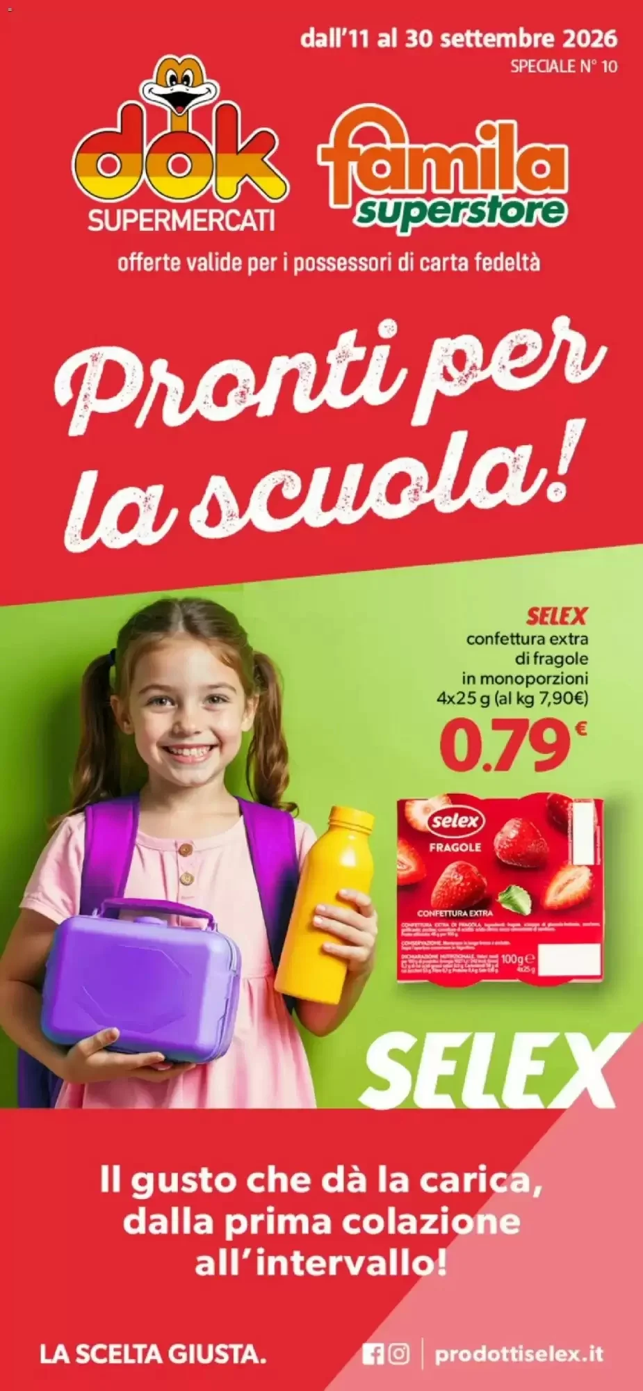 Copertina Supermercati Dok - Volantino Supermercati Dok